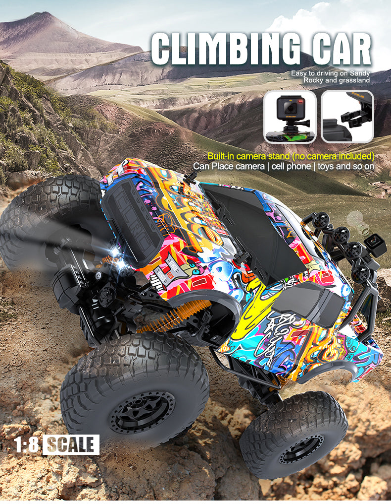1:10 Scale RC Climbing 4WD Truck Radio Control Kids Toy Car
