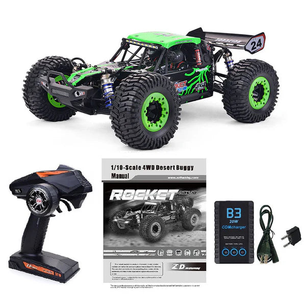 ZD Racing DBX-10 ROCKET 1/10 4WD 80Km/H 2.4G Brushless RC Car