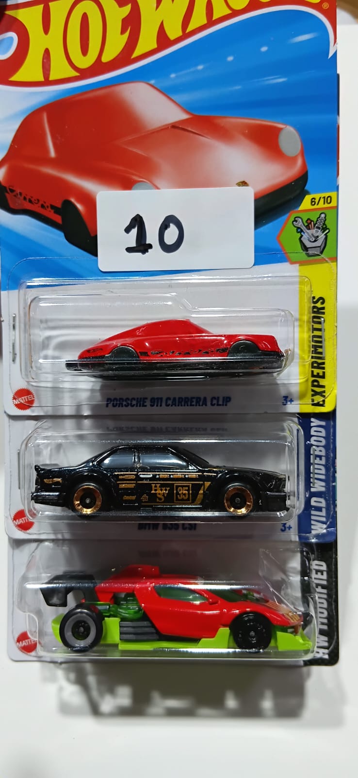 HOT WHEELS CASE-J MAINLINE (PACK OF 3) DIECAST
