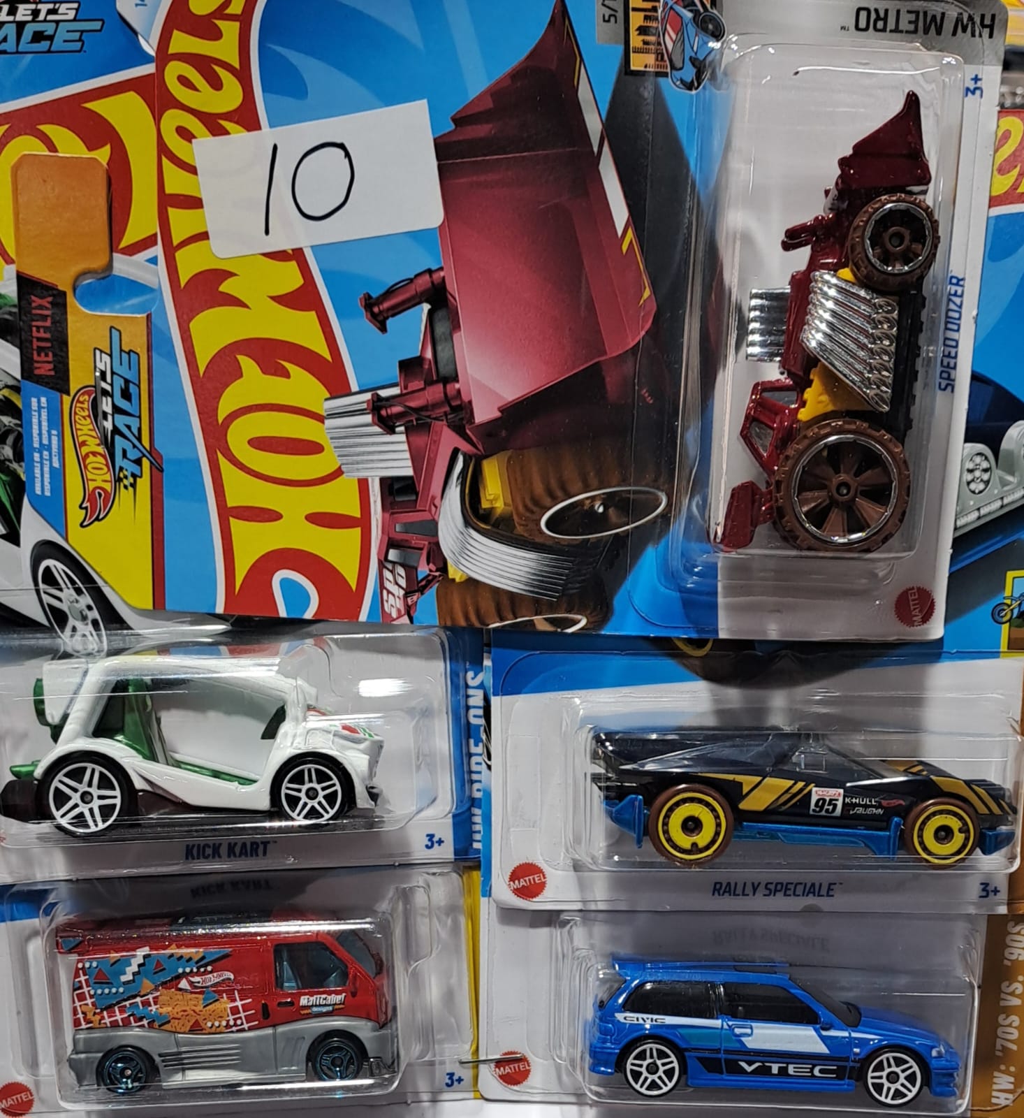 HOT WHEELS CARS (PACK OF 5 NOS)