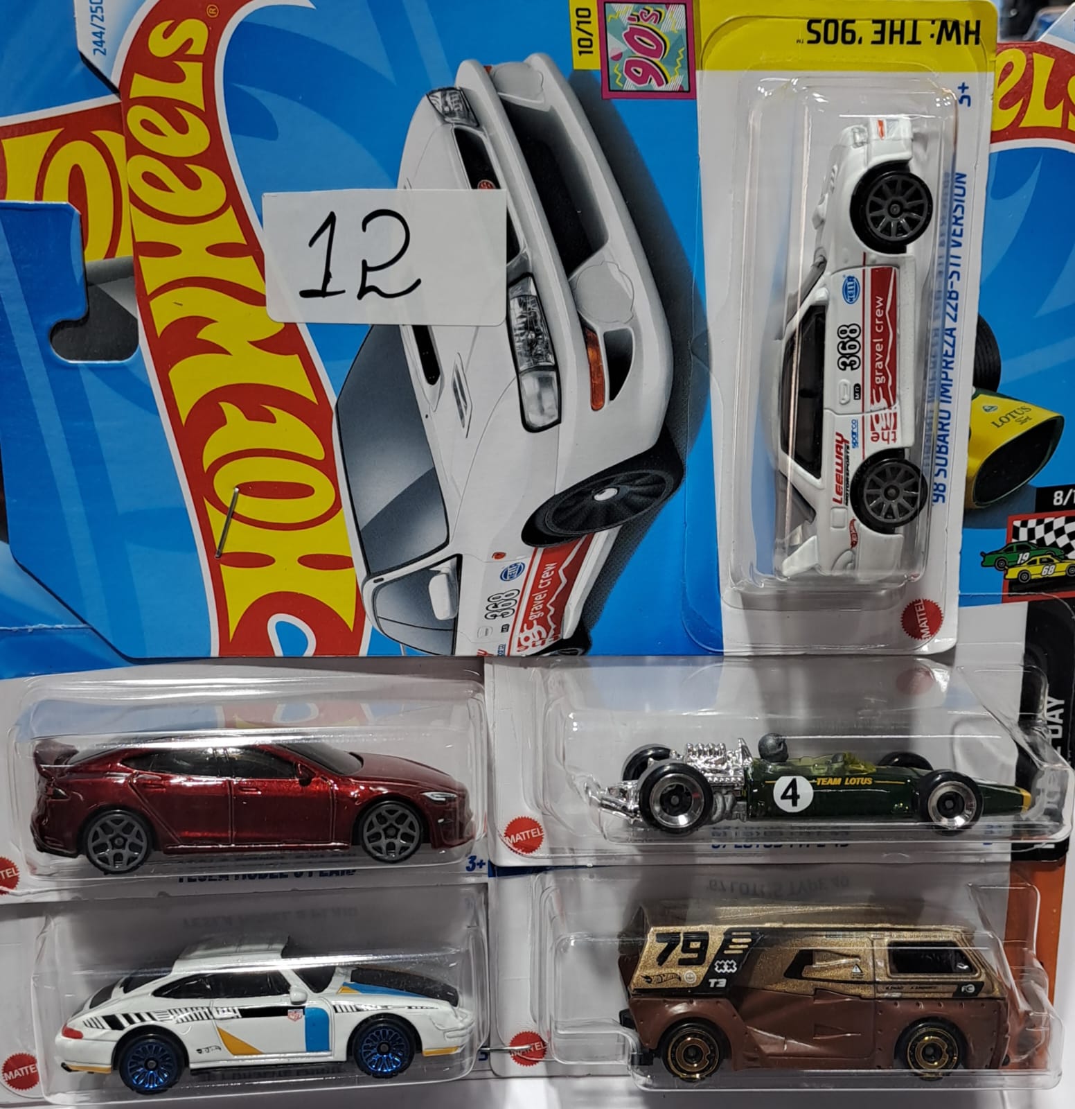 HOT WHEELS CARS (PACK OF 5 NOS)