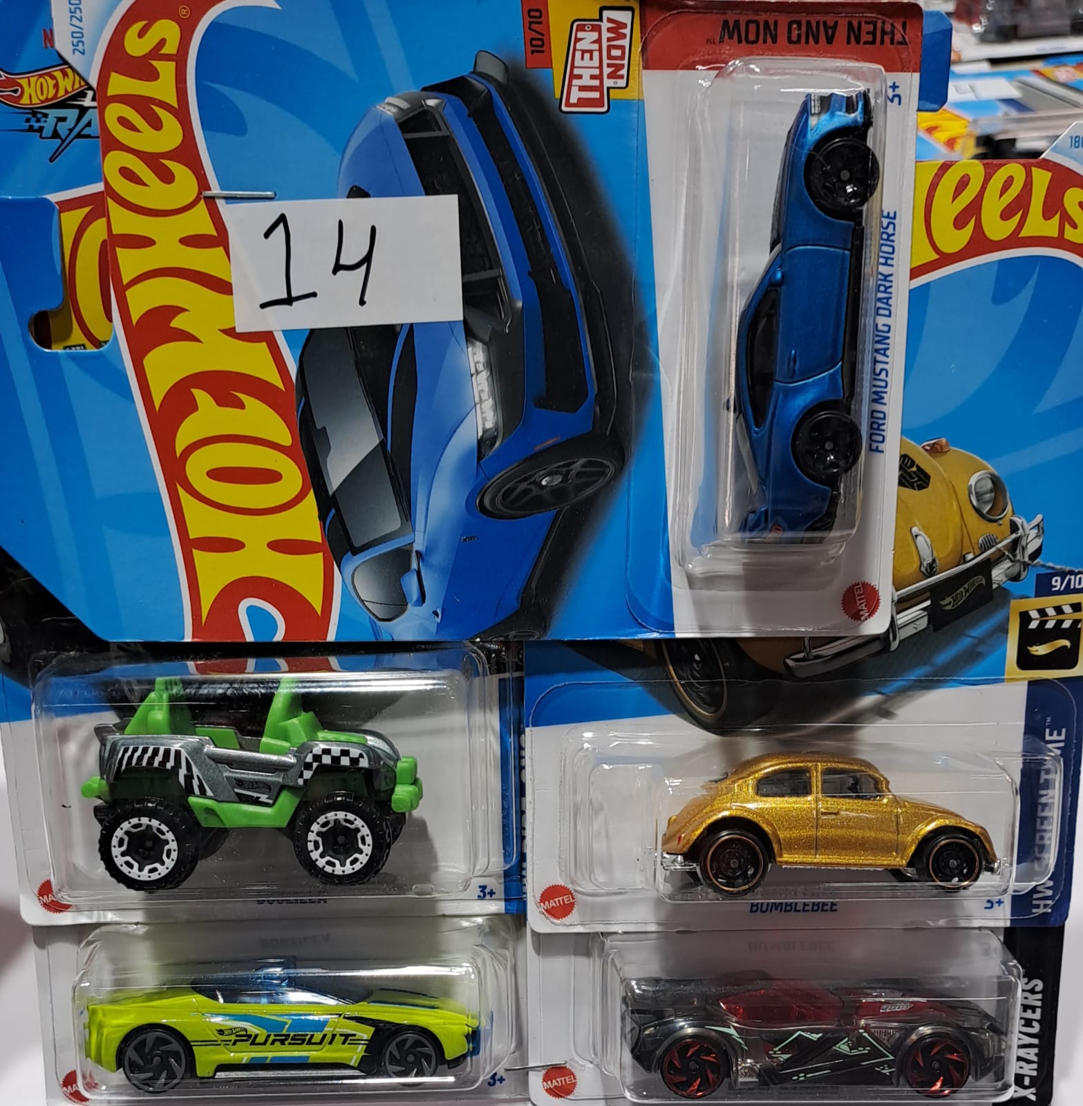HOT WHEELS CARS (PACK OF 5 NOS)