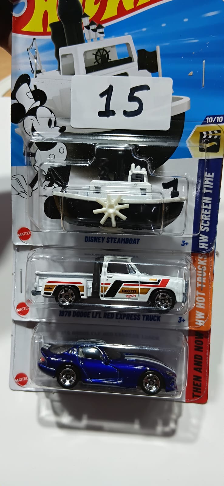 HOT WHEELS CASE-J MAINLINE (PACK OF 3) DIECAST