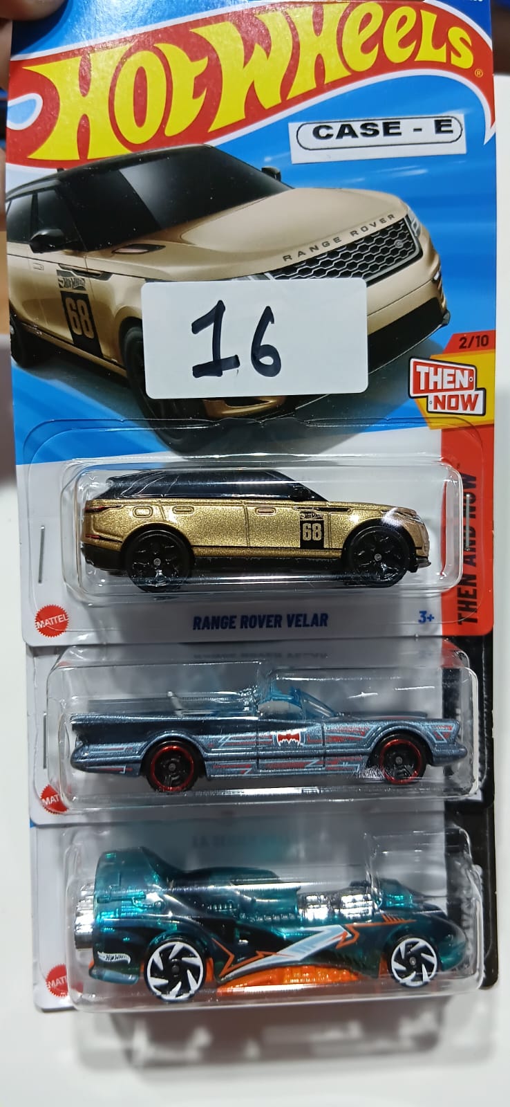 HOT WHEELS - CASE E (2025) - BASIC CAR ASSORTED (PACK OF 3 )-DIECAST