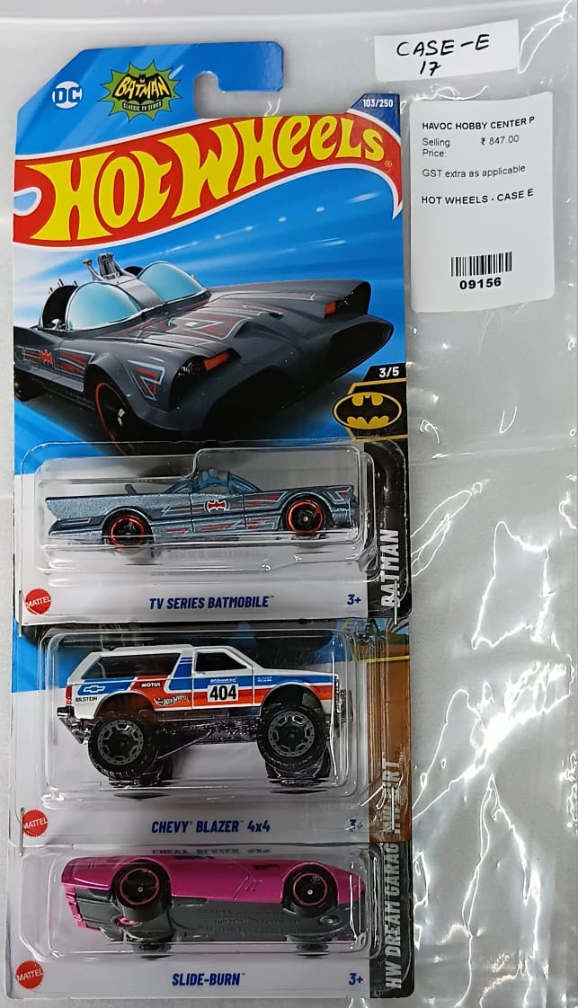 HOT WHEELS - CASE E (2025) - BASIC CAR ASSORTED (PACK OF 3 )-DIECAST