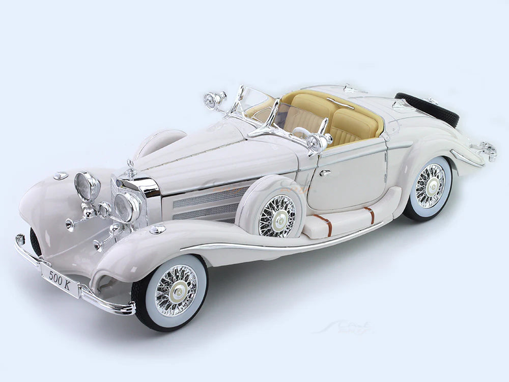 MAISTO  MERCEDES-BENZ 500 K TYPE SPECIAL ROADSTER 1936 1/18 SCALE DIECAST MODEL 56055