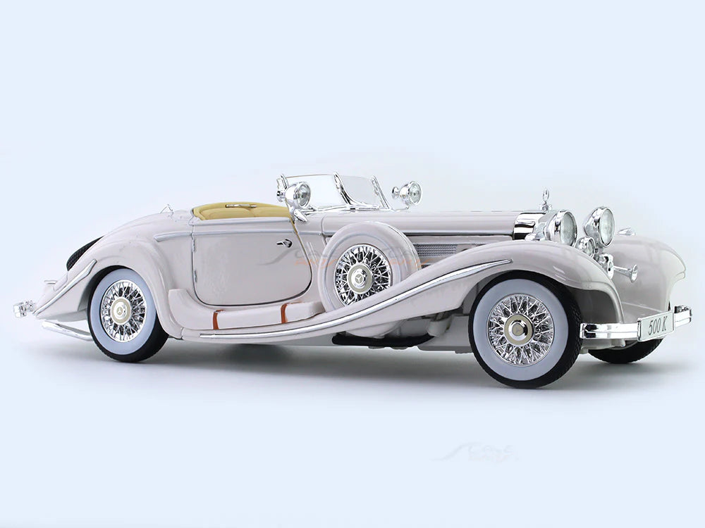 MAISTO  MERCEDES-BENZ 500 K TYPE SPECIAL ROADSTER 1936 1/18 SCALE DIECAST MODEL 56055