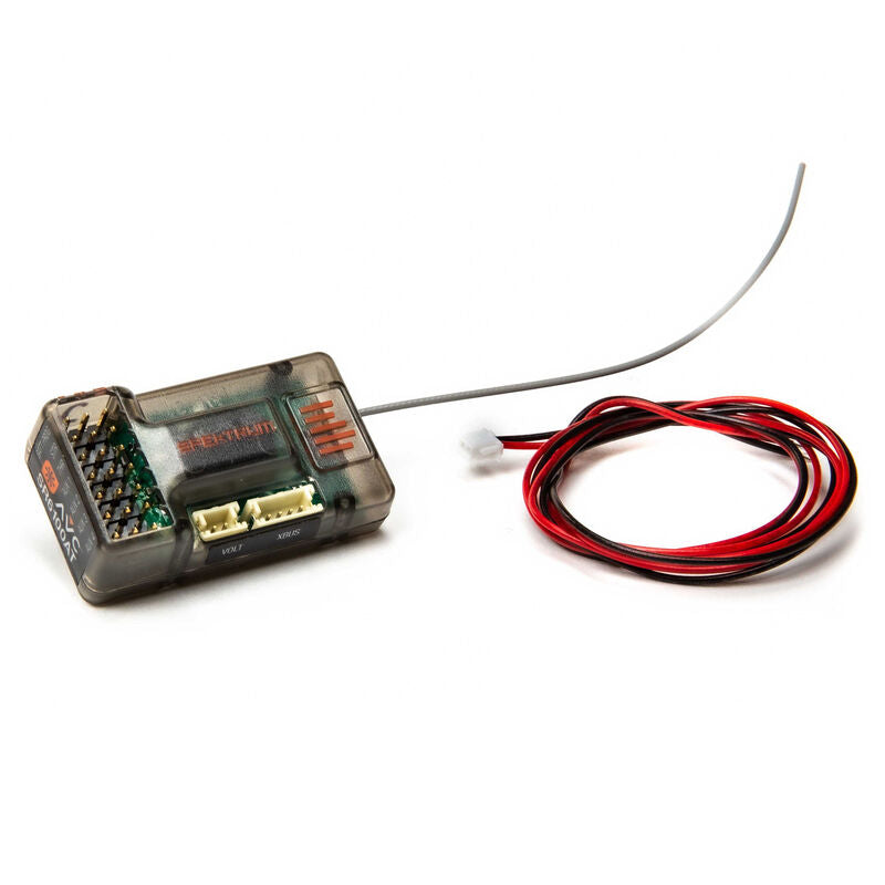Spektrum Receiver Dsmr 6 Channel Avc / Telemetry Surface Receiver