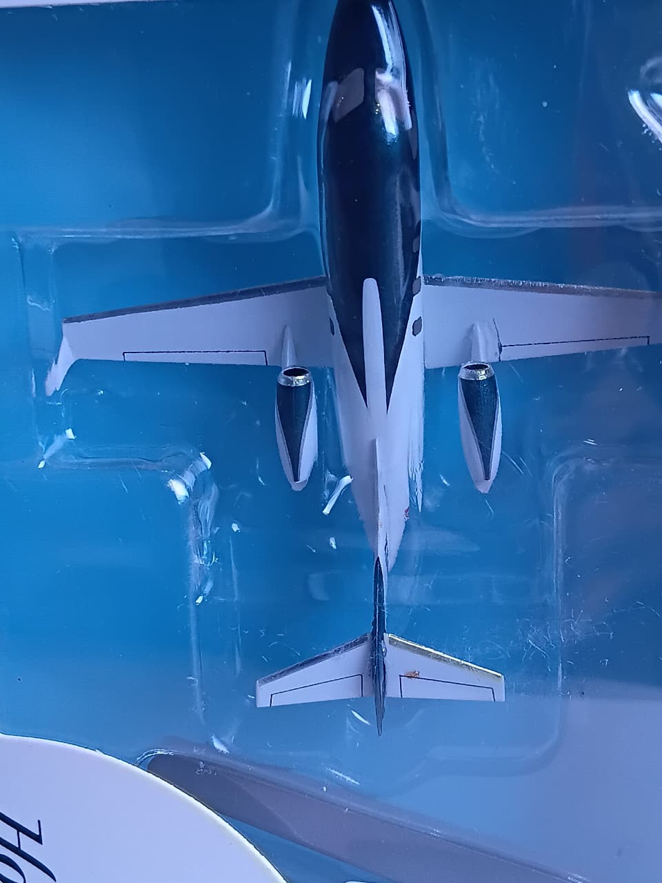 HONDAJET 1/144 SCALE METAL DIECAST PLANE BLACK AND WHITE