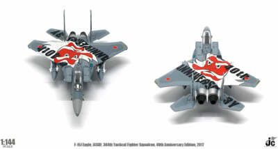 JC WING DIECAST AIRPLANE F-15J EAGLE JASDF 1/144