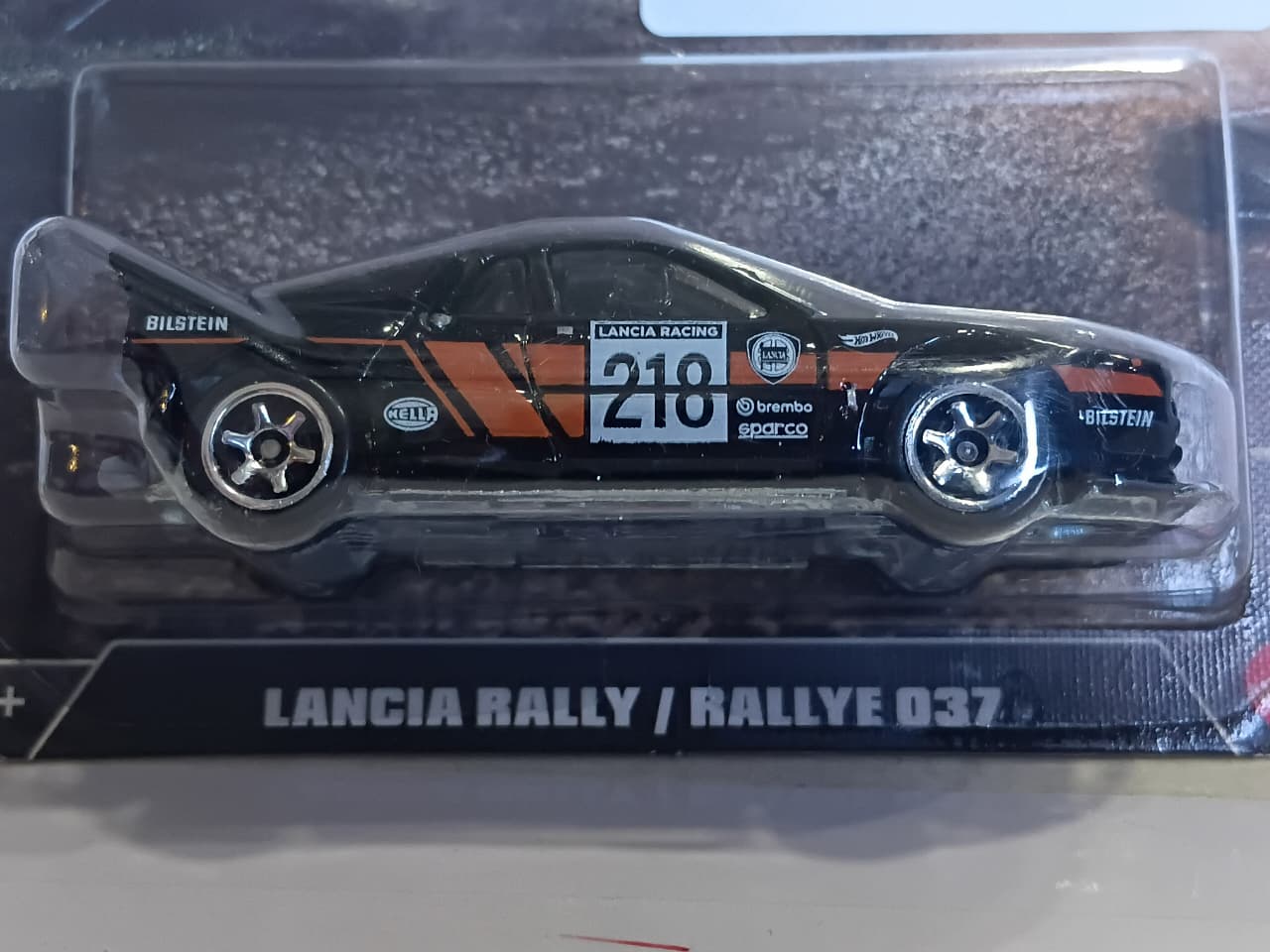 HOTWHEELS SILVER SERIES LANCIA RALLYE / RALLYE 037  BLACK