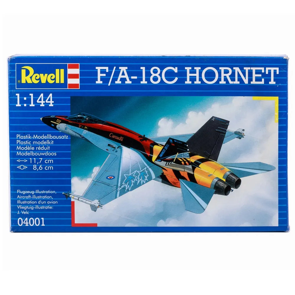 Revell 1:144 Scale F/A-18C Hornet Aircraft Plastic Model Kit 04001