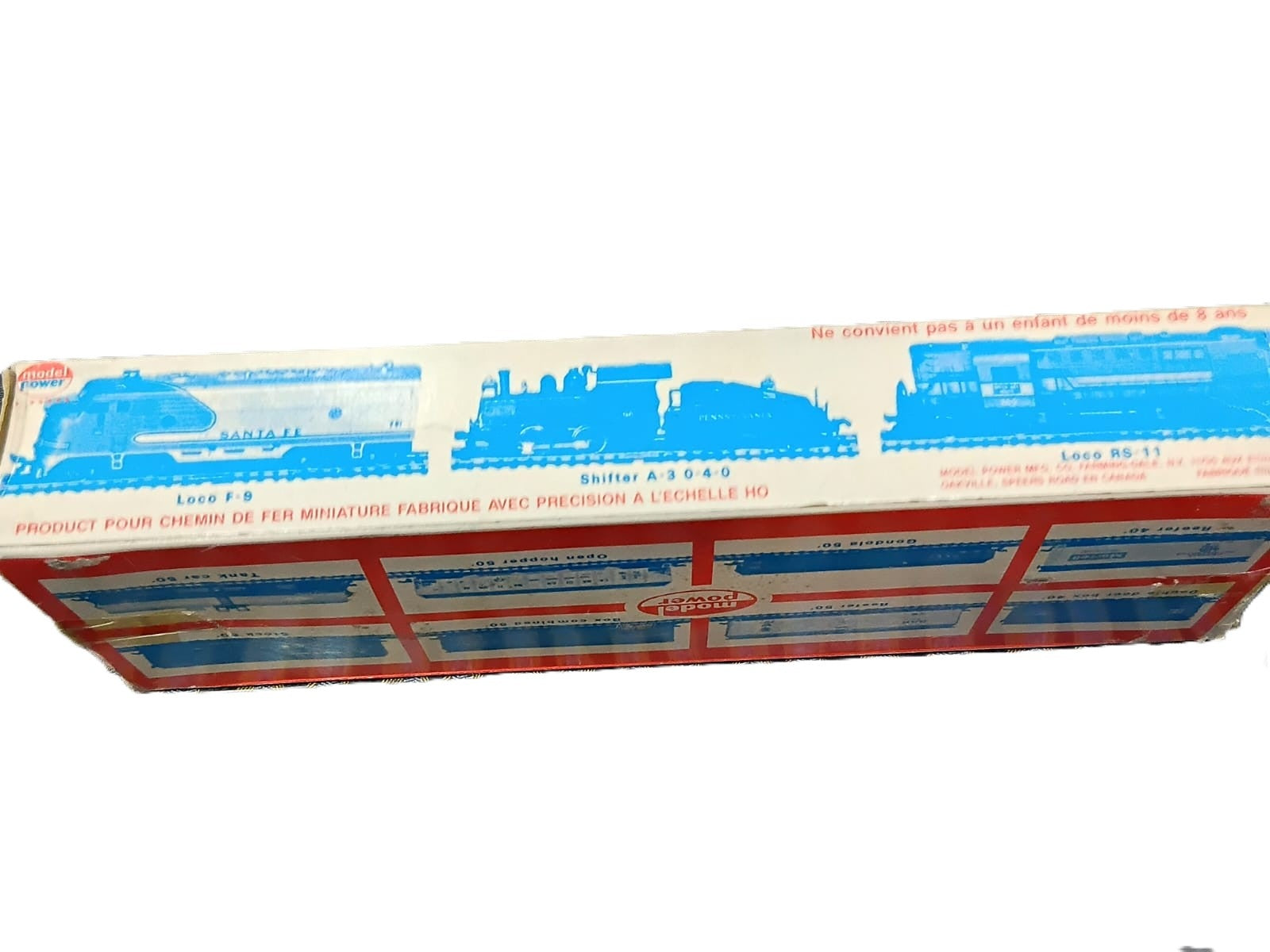 MODEL POWER HO SCALE TRAIN 6613 LOCOMOTIVE CP RAIL F9 / CANADIAN NATIONAL