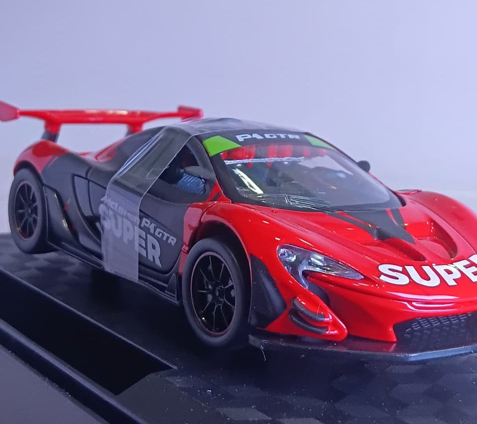 CCA MCLAREN P1GTR 1:31 DIECAST MODEL 88444K RED / BLACK