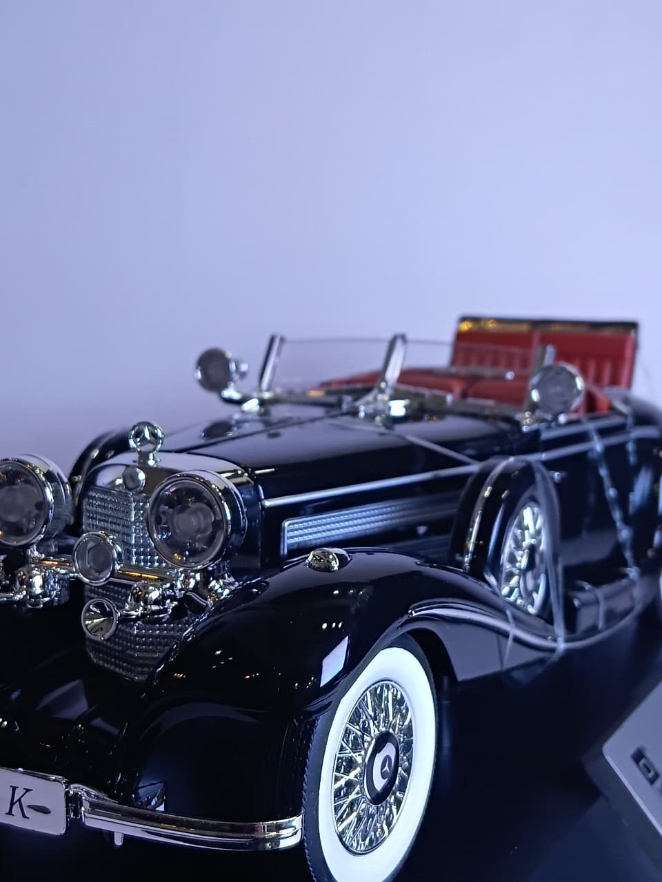 1:18 ALLOY CAR 500K K1-08-A DIE-CAST MODEL BLACK