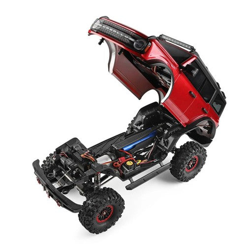 ROCK CRAWLER 104020  RC CAR 1/10 4WD OFF-ROAD CLIMBING  RTR RED