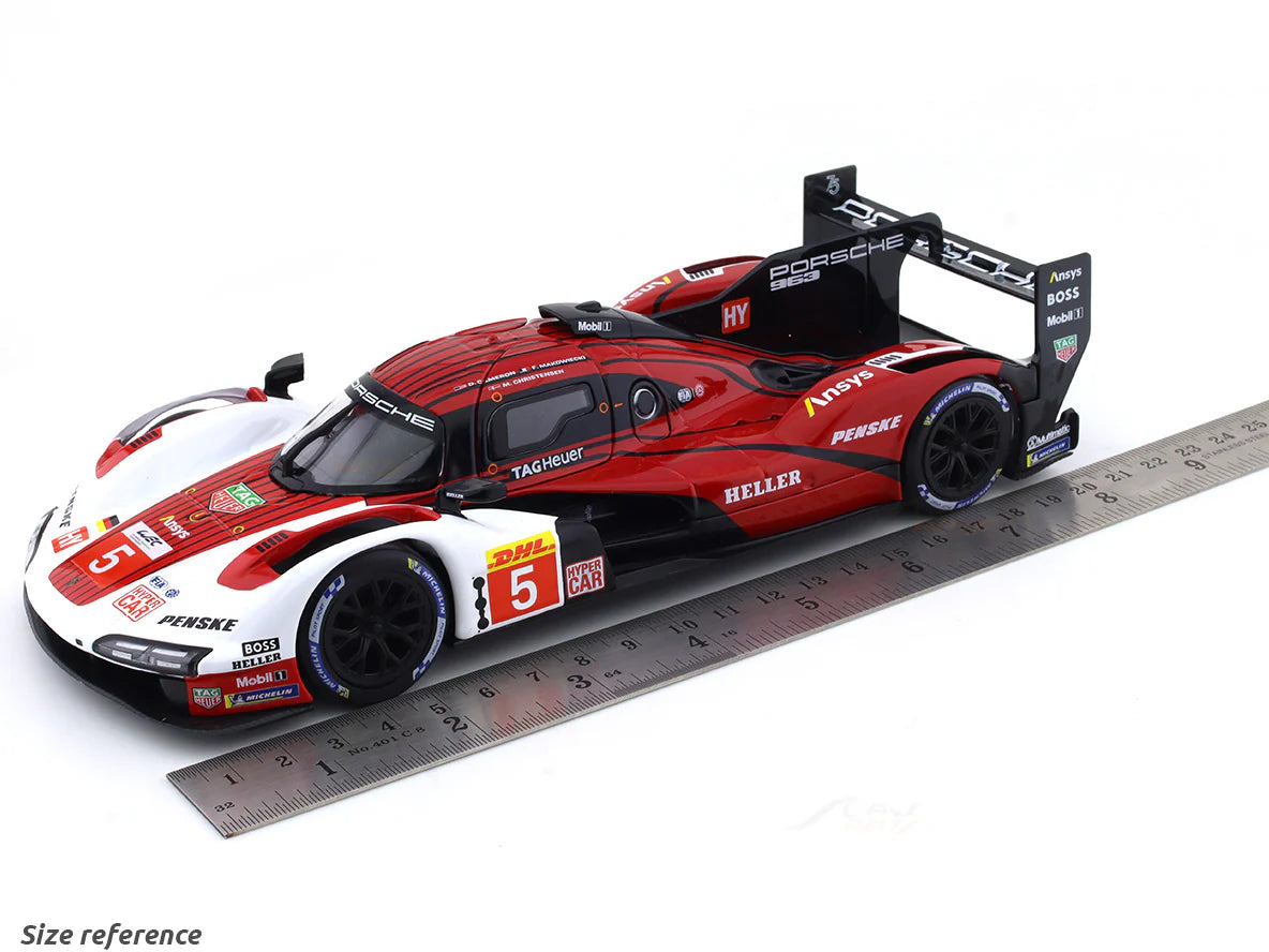 BBURAGO RACE 2023 PORSCHE 963 DIECAST MODEL  1/24 SCALE 18-98042