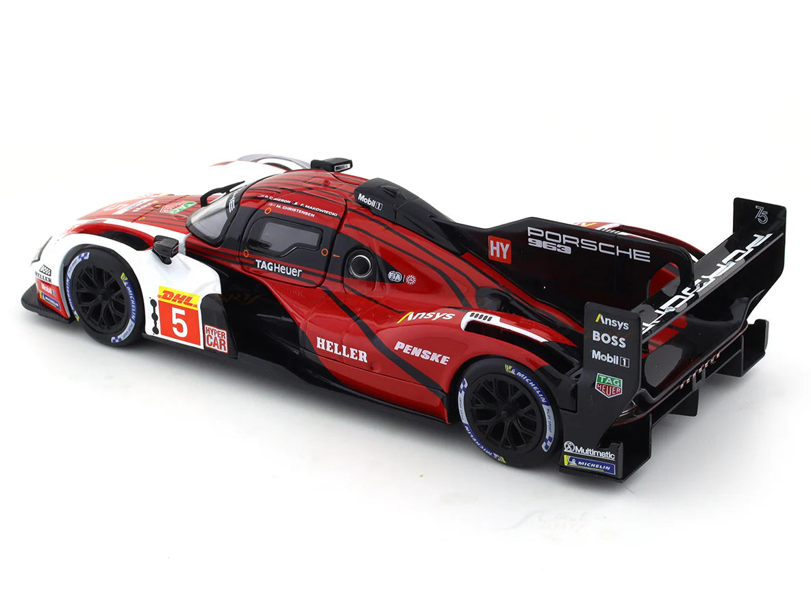 BBURAGO RACE 2023 PORSCHE 963 DIECAST MODEL  1/24 SCALE 18-98042