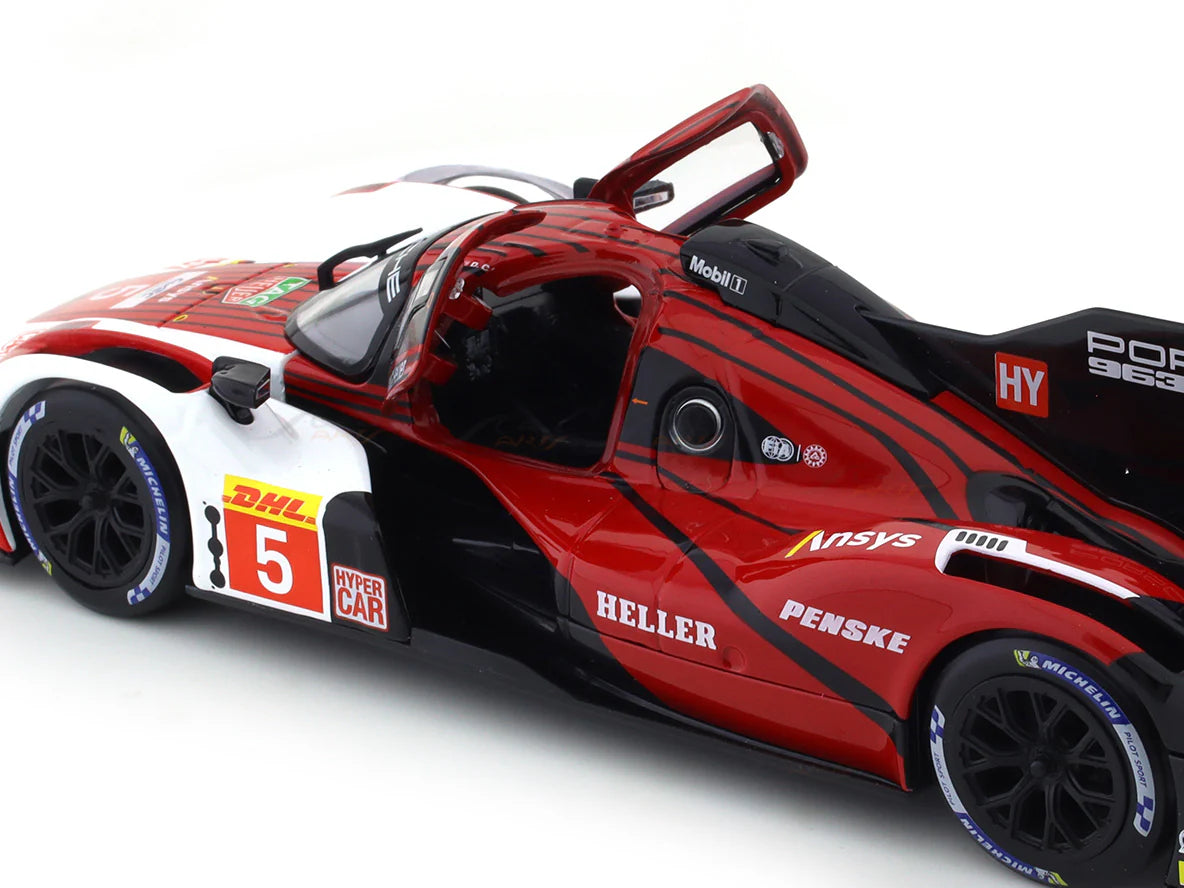 BBURAGO RACE 2023 PORSCHE 963 DIECAST MODEL  1/24 SCALE 18-98042