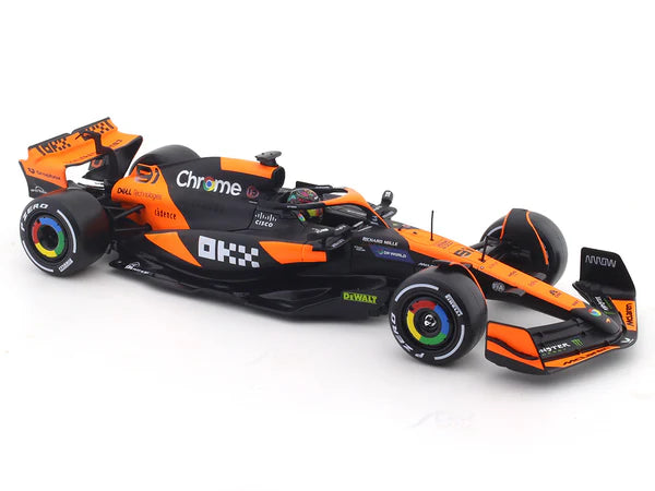 BBURAGO F1 MCLAREN MCL38 #81 OSCAR MIAMI GRAND PRIX  2024  1/24 DIECAST 18-28033P