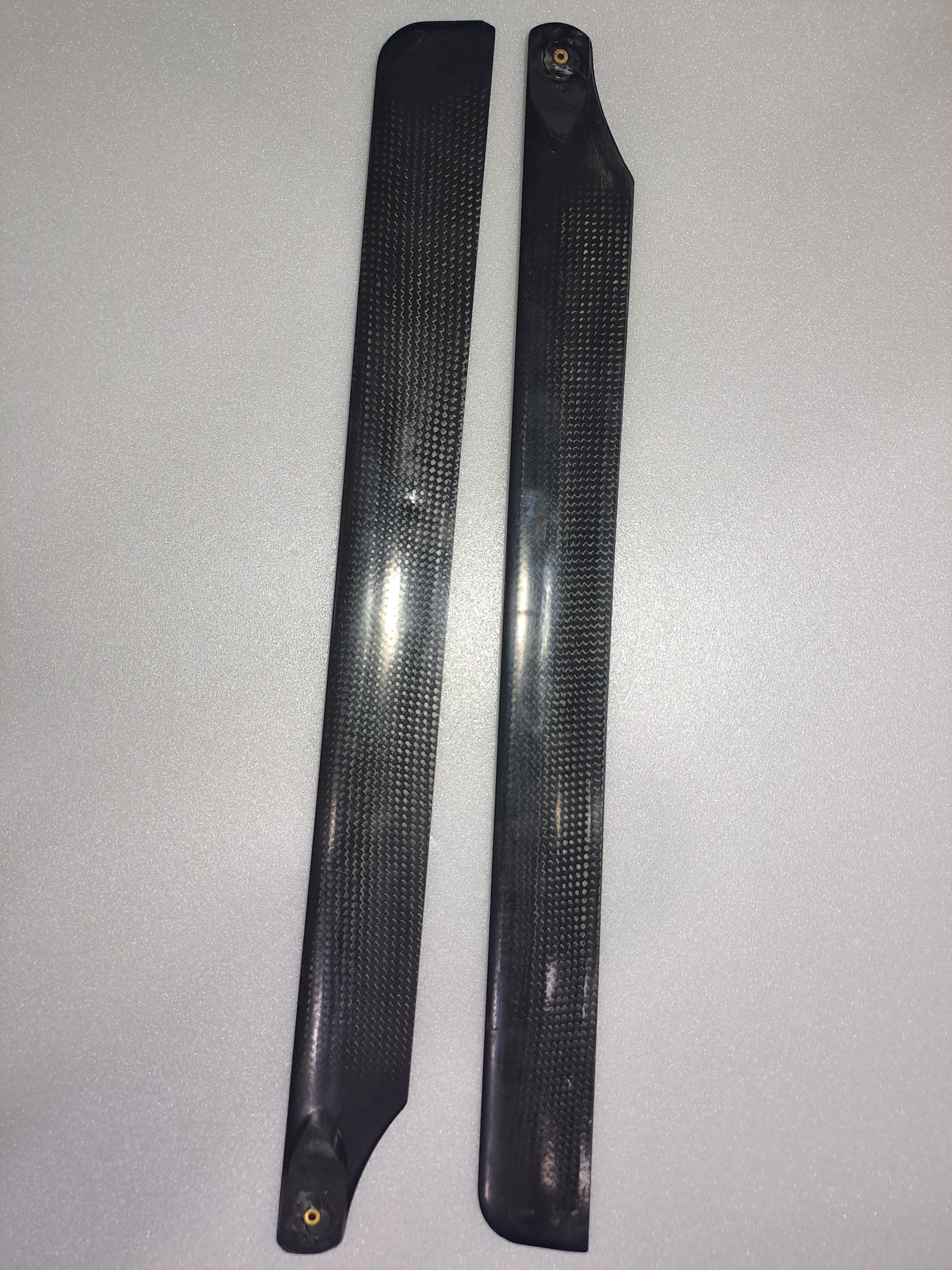 CARBON 425Mm 500 SIZE HELI MAIN BLADES PRE-OWNED