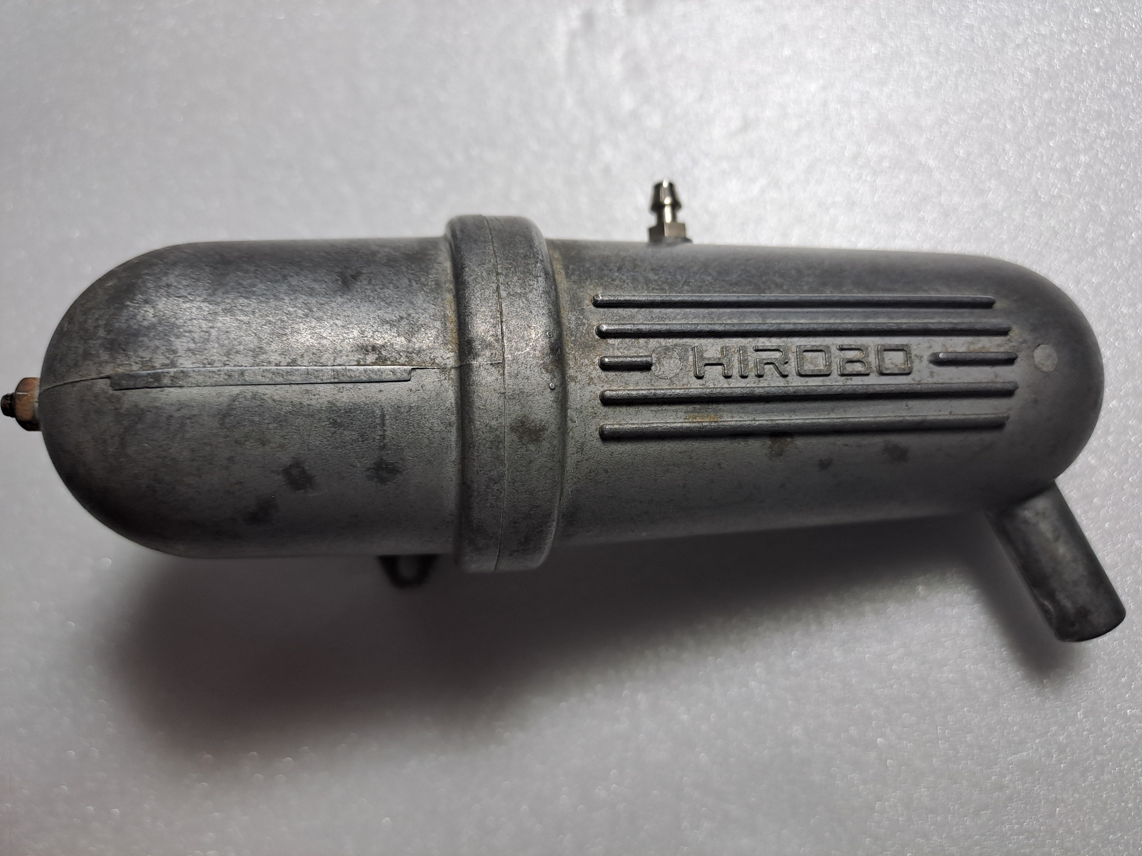 HIROBO HELI  EXHAUST FOR NITRO ENGINE 30 SIZE PART NO. 0412-202 PRE OWNED QUALITY