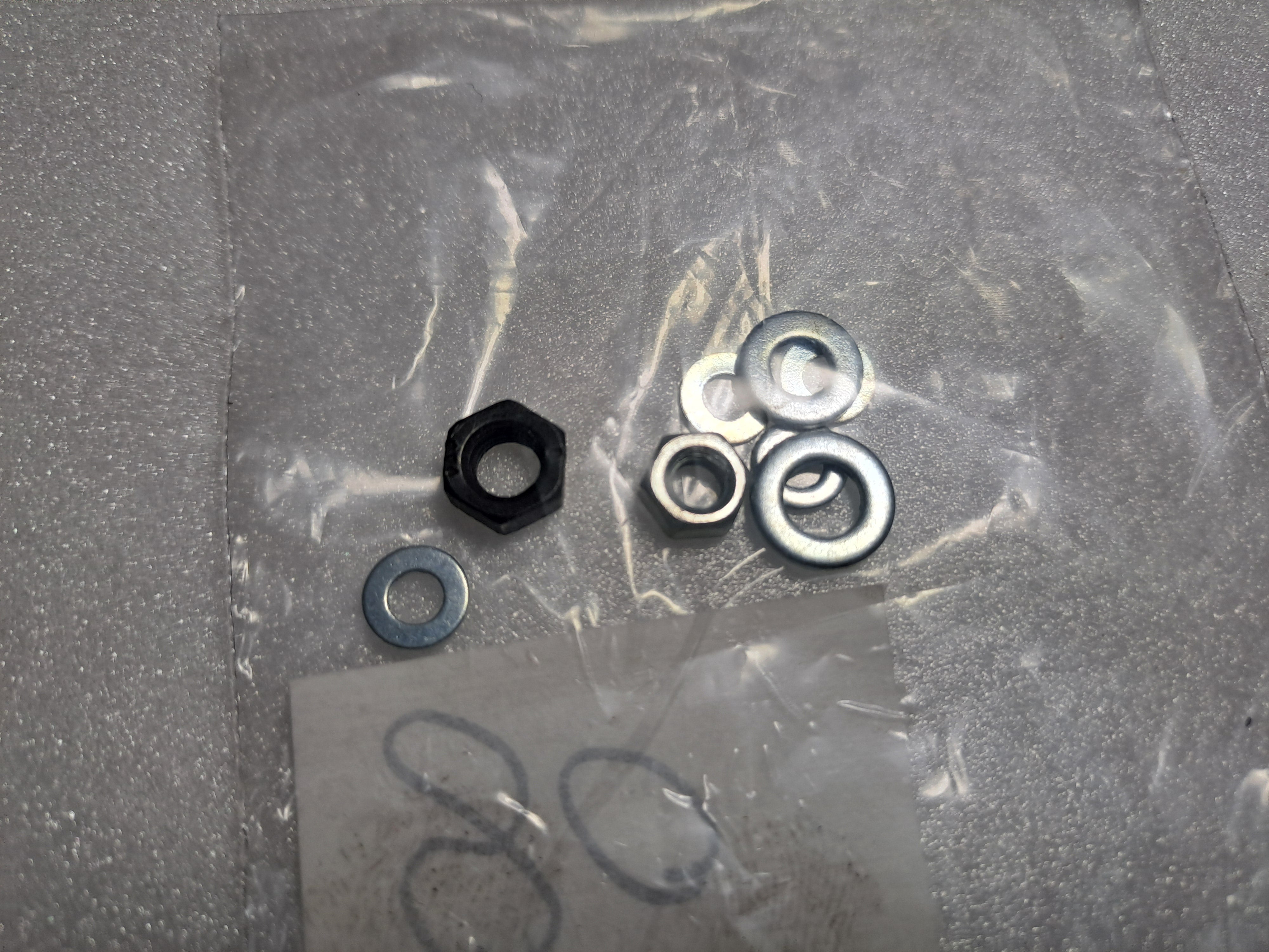 MIXED WASHERS AND NUTS PRE OWNED QUALITY