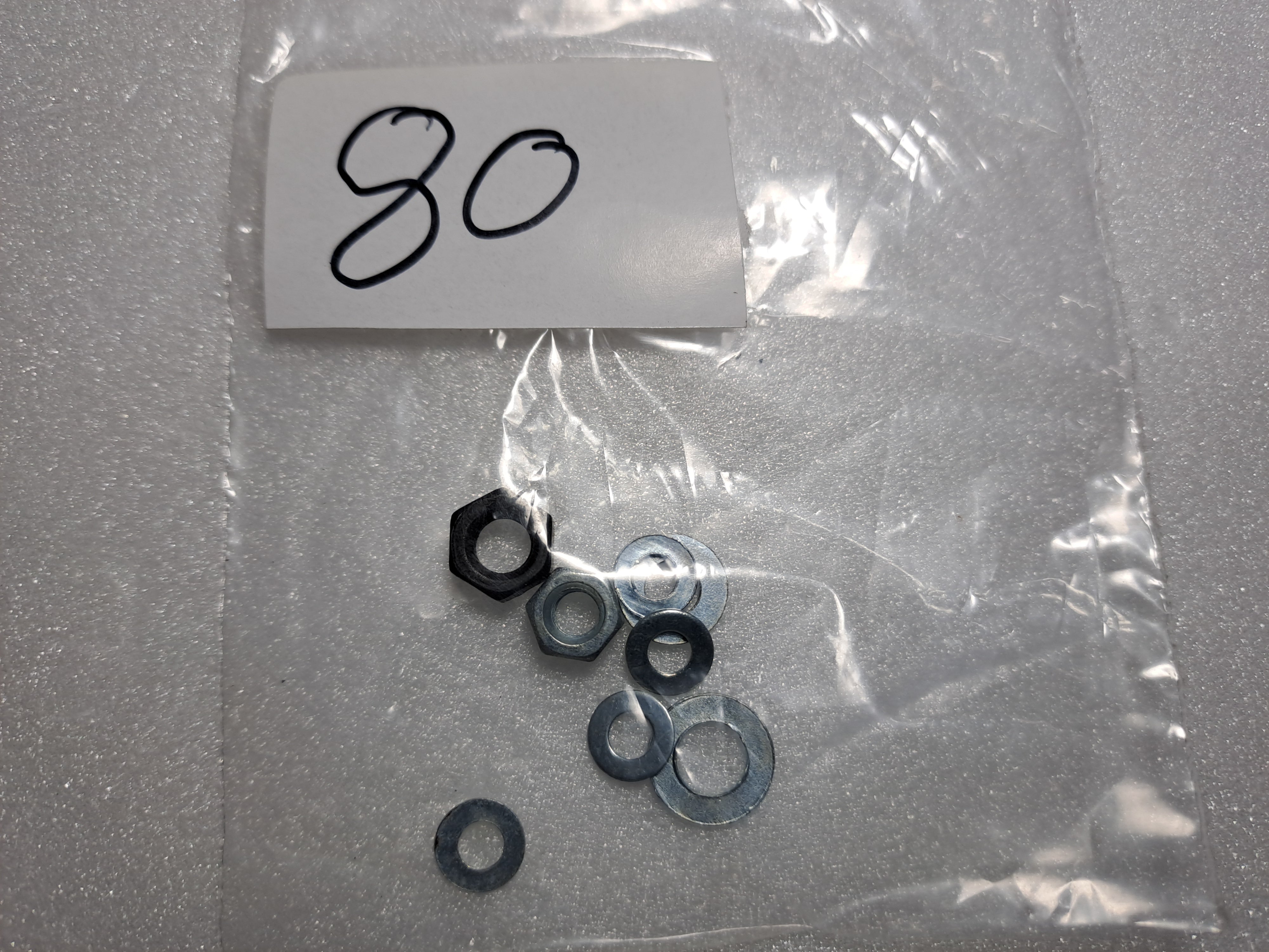 MIXED WASHERS AND NUTS PRE OWNED QUALITY