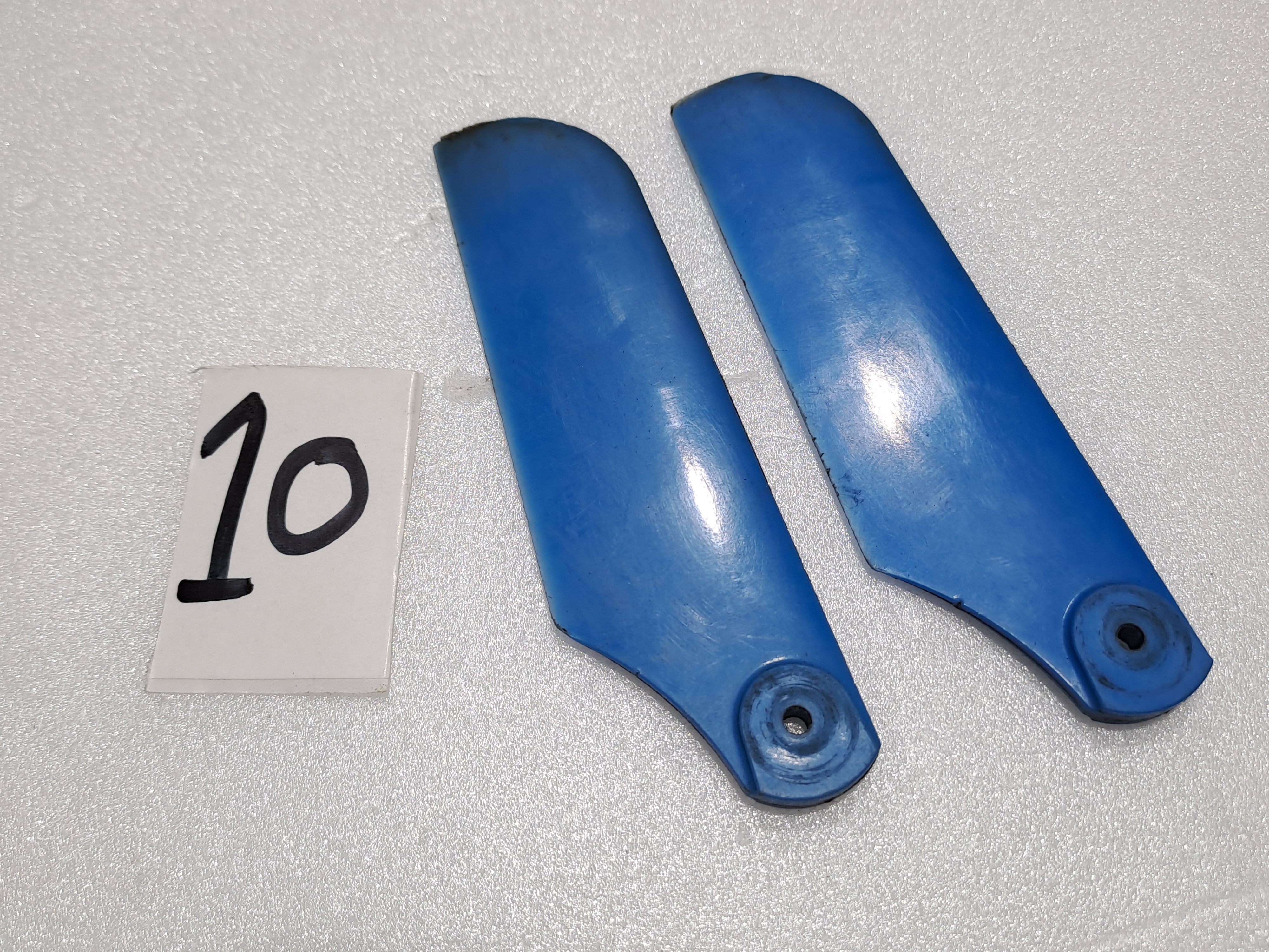 HIROBO SCEADU EVO TAIL BLADES PLASTIC PART NO-  0412-150 PRE OWNED QUALITY