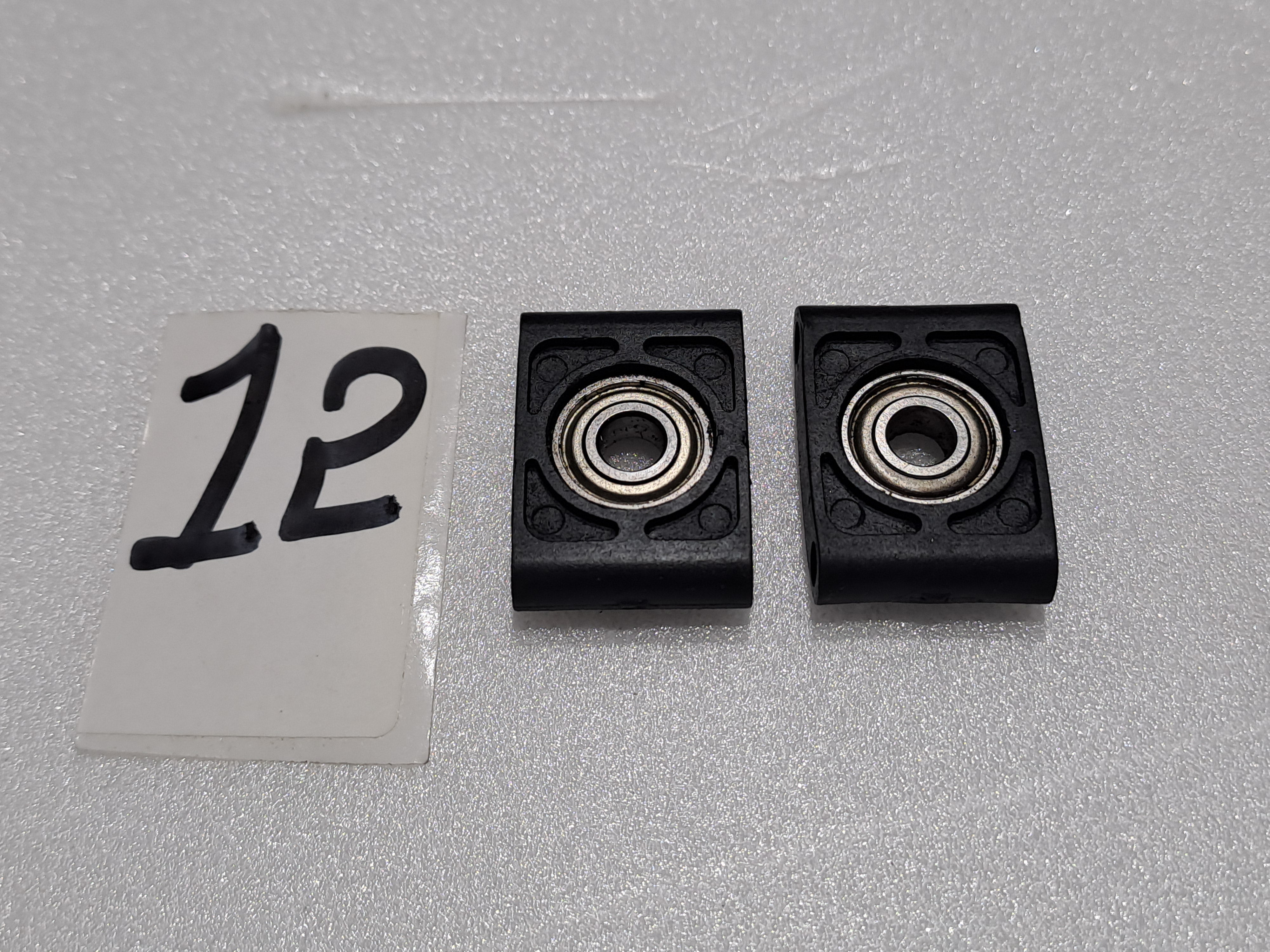 HIROBO SDX SWM TAIL DRIVE PULLEY BEARING HOLDER WITH BEARING PART NO.-0402-523/2500-068 (PACK OF 2)PRE OWNED QUALITY