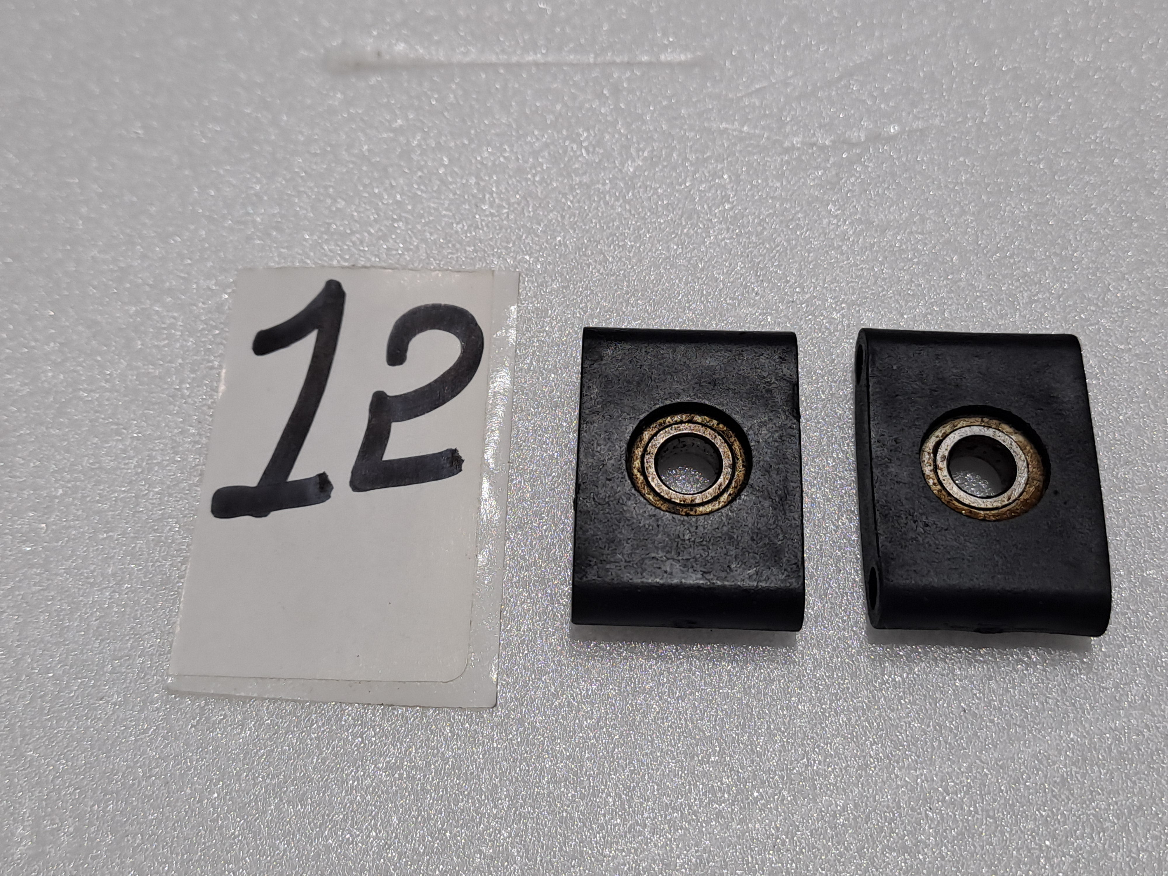 HIROBO SDX SWM TAIL DRIVE PULLEY BEARING HOLDER WITH BEARING PART NO.-0402-523/2500-068 (PACK OF 2)PRE OWNED QUALITY