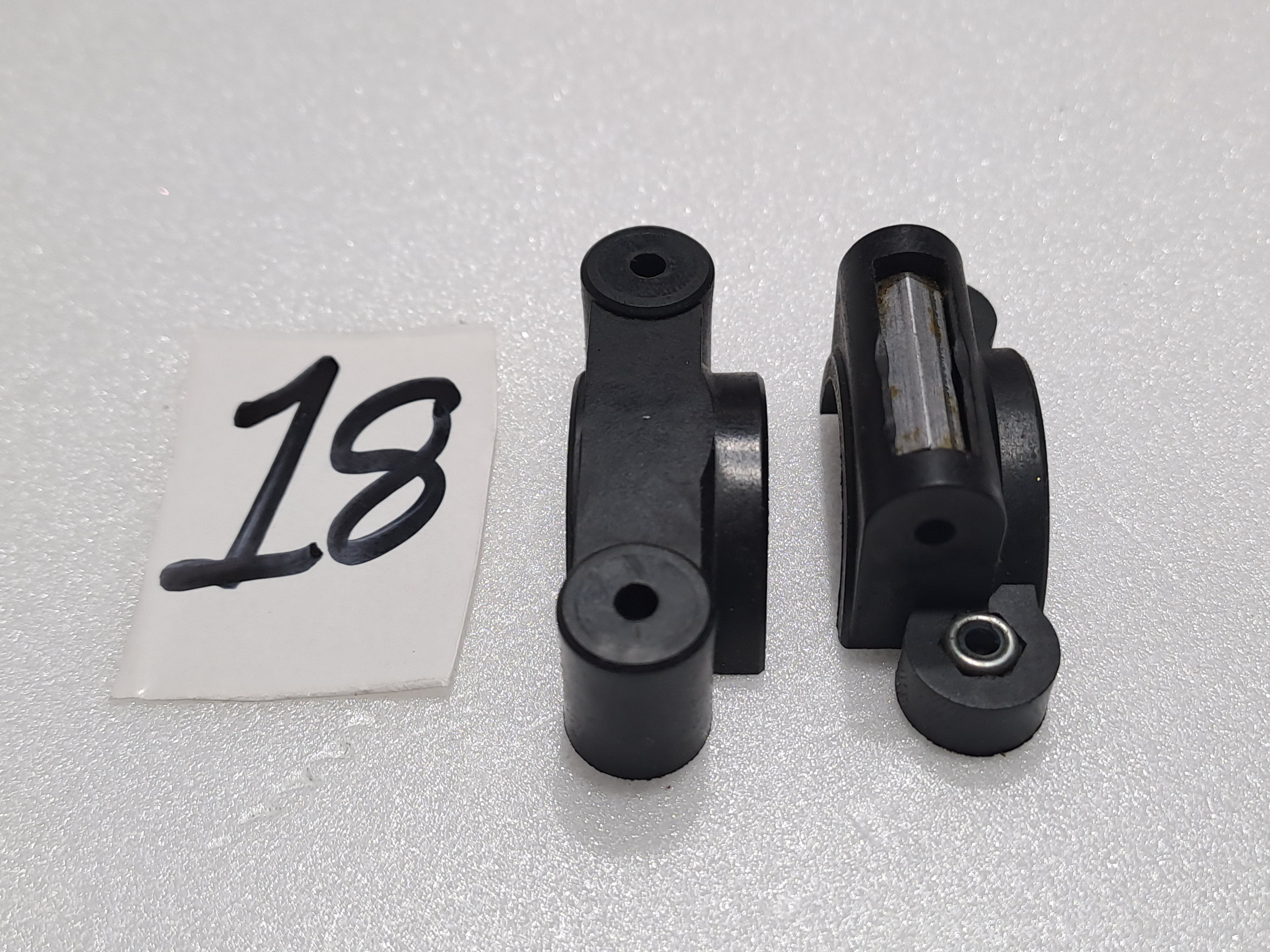 JR VIBE 50 NITRO HELICOPTER TAIL BRACE MOUNT PART NO.-961198PRE OWNED QUALITY