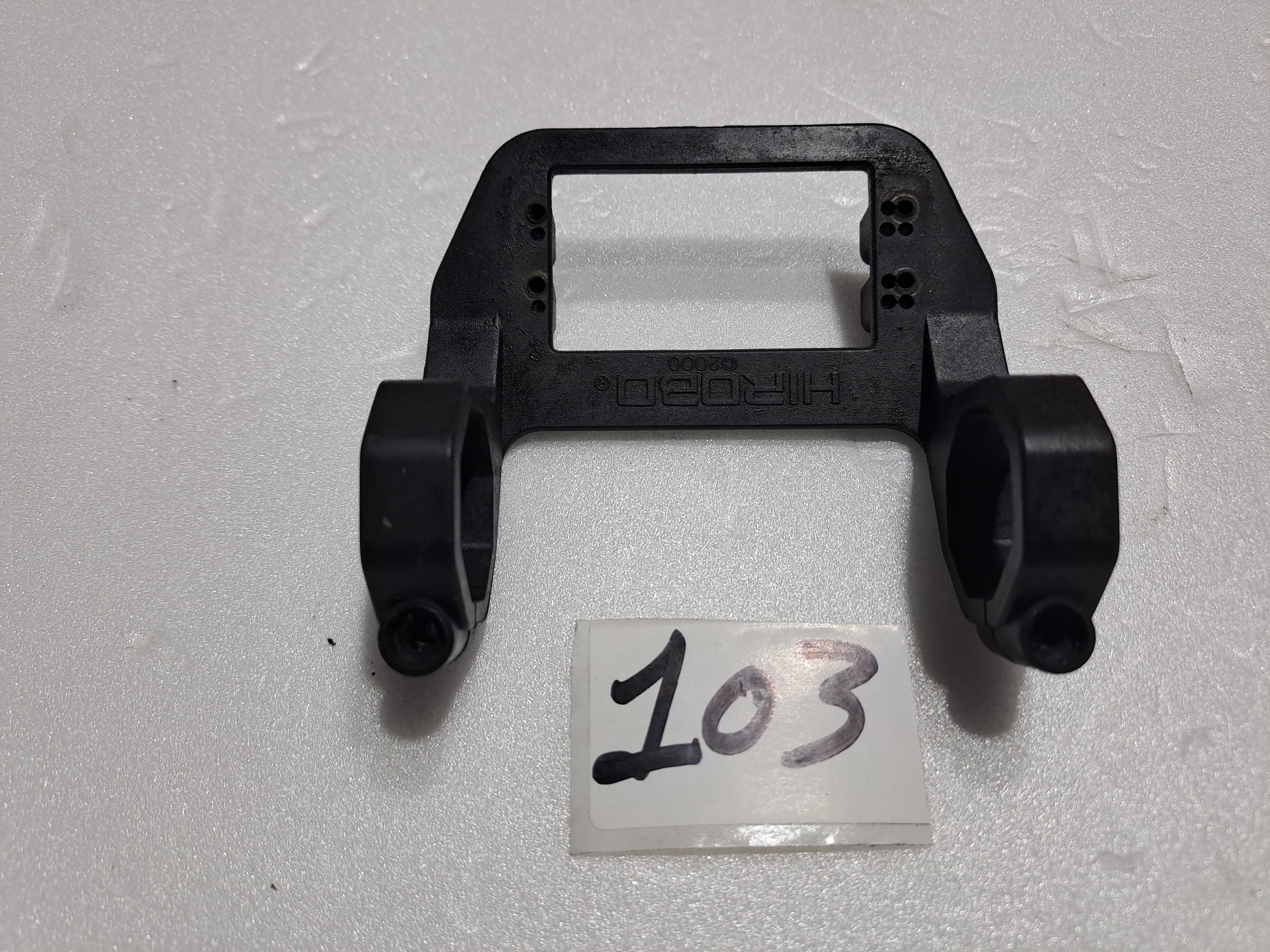 HIROBO SST-Eagle FREYA Evolution 80-90 RUDDER SERVO MOUNT PART NO.-0414-135 PRE OWNED QUALITY