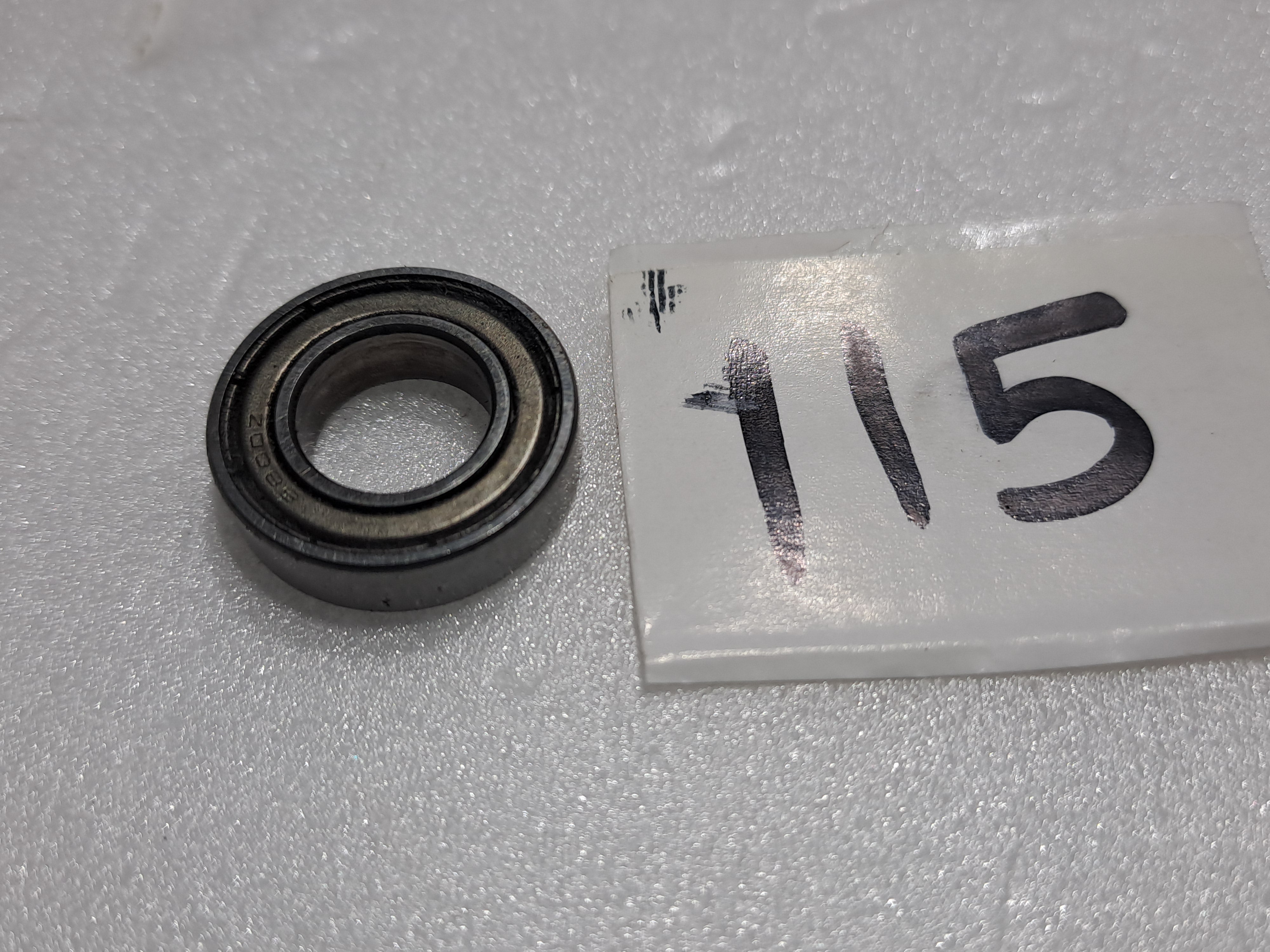 BALL BEARING ID-10MM OD-19MM THICKNESS 4.9MM PACK OF 1PRE OWNED QUALITY