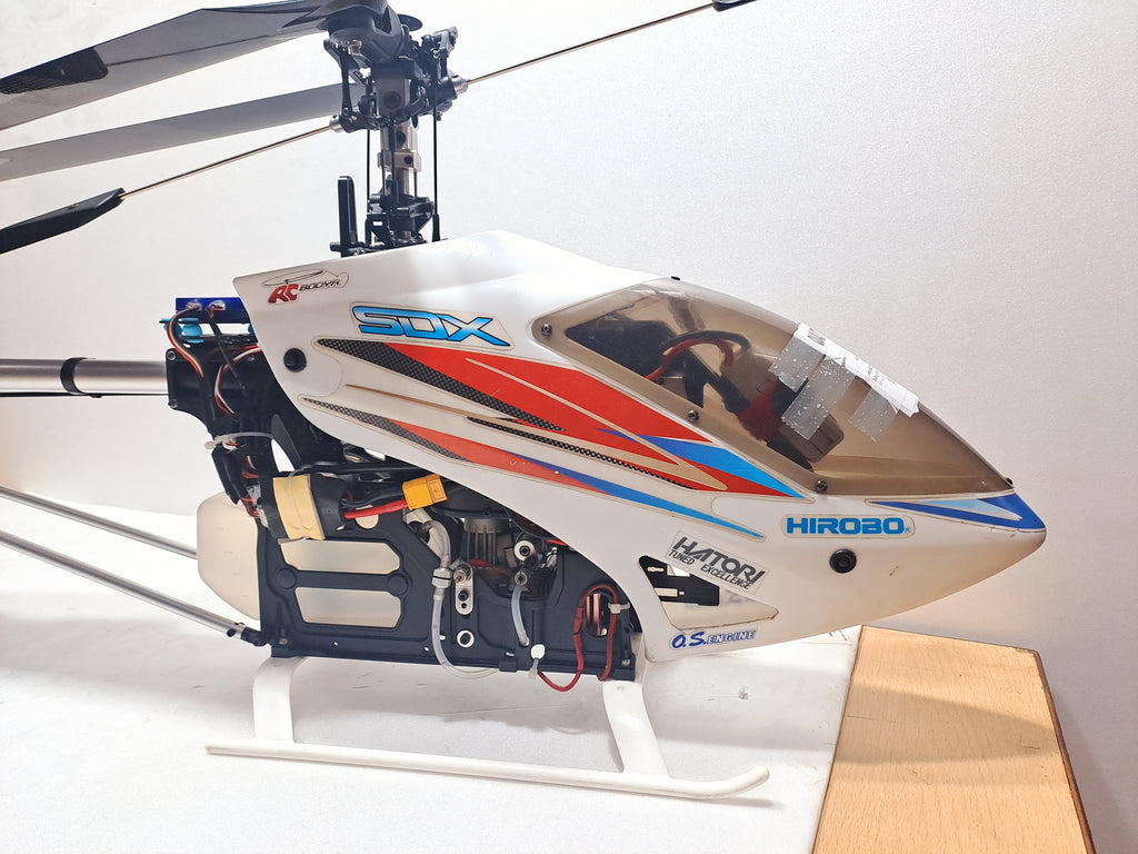 RCヘリHIROBO SDX50 ラジコンヘリ スカディ50 ジャンク部品 YS50付き