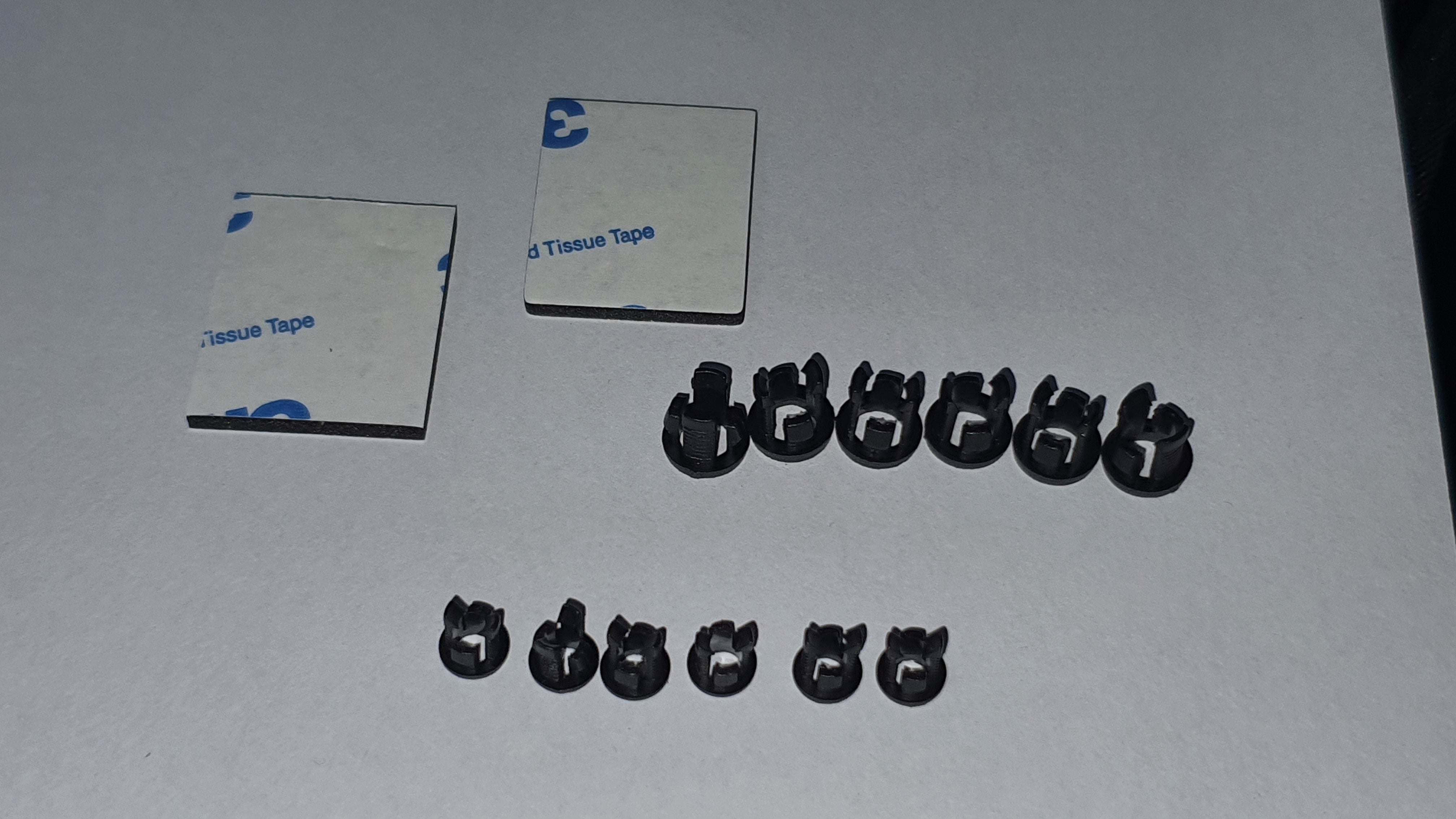 LED LIGHTS CALANDIS 12 NOS WITH BRAKE SIMULATION FLASHING LIGHTS FOR RC CAR 1/10