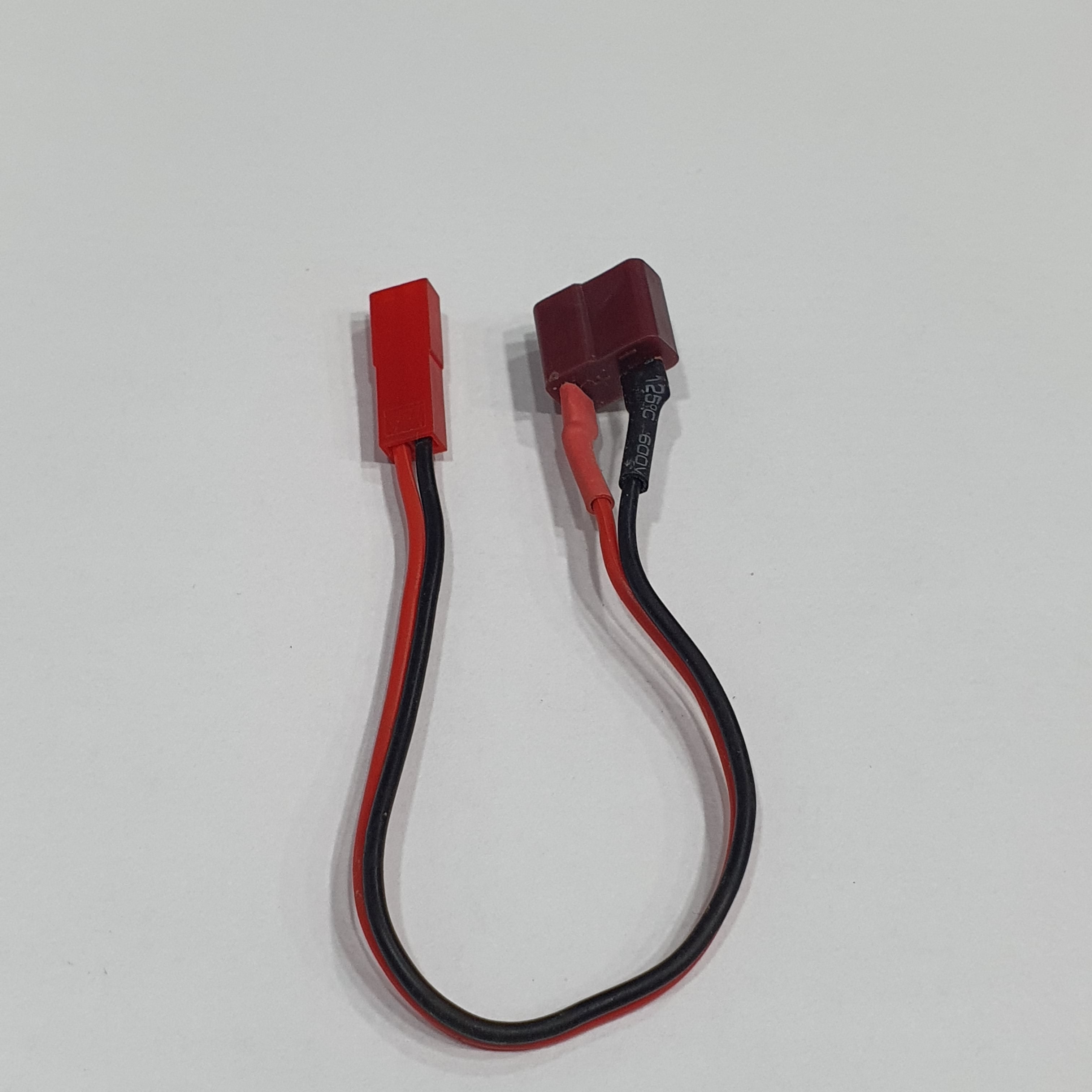 RED JST MALE TO T-PLUG FEMALE CONNECTOR