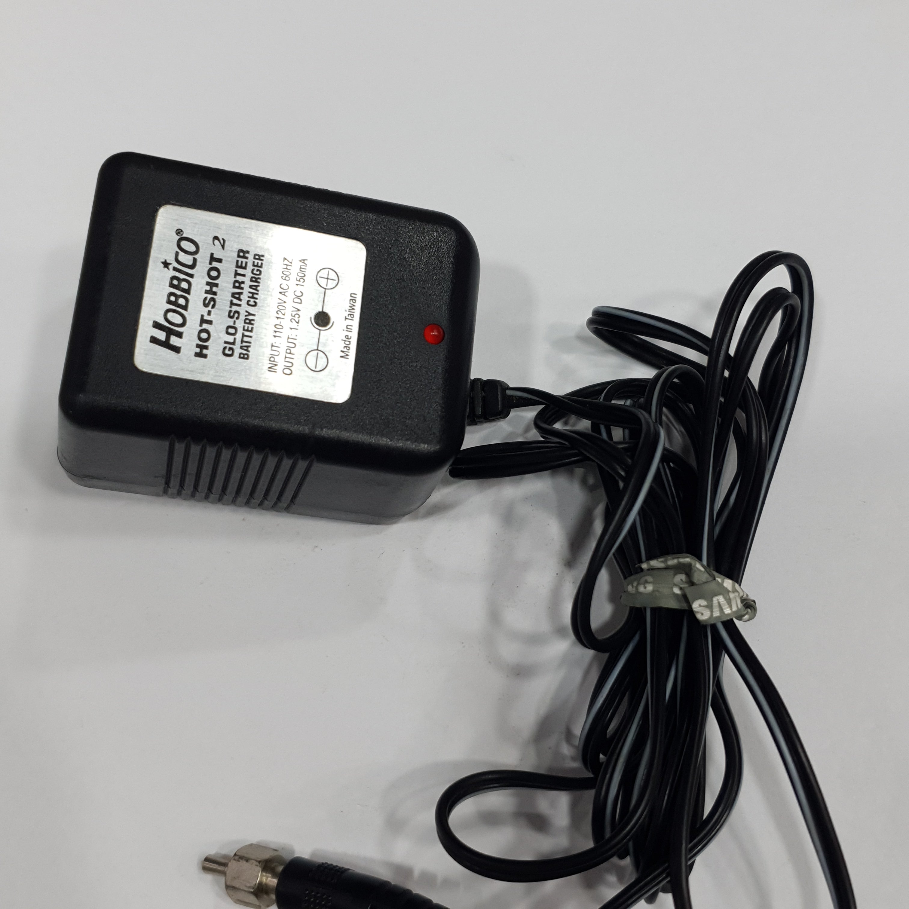 HOBBICO HOT-SHOT 2 GLOW STARTER CHARGER AC INPUT:110-120V DC OUTPUT:1.25V 150MA