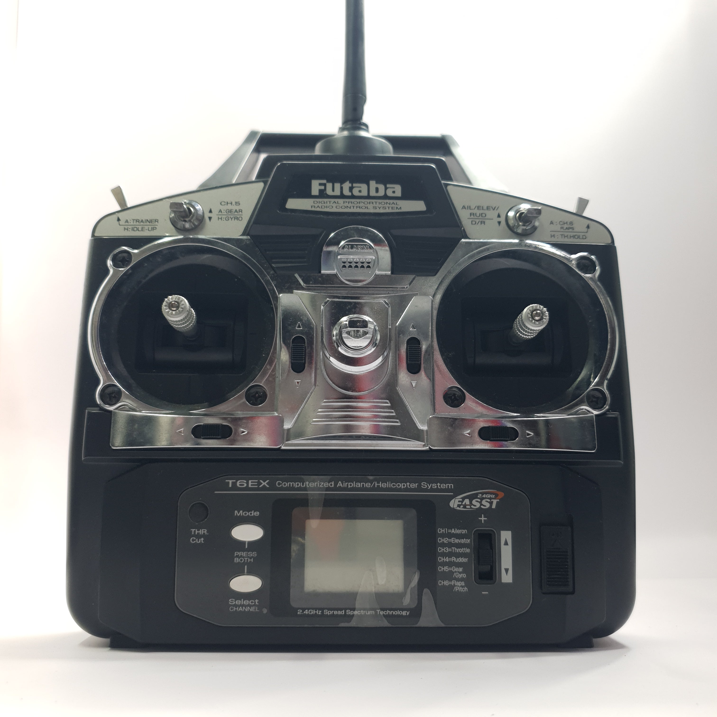 FUTABA TRANSMITTER T6EX WITH R617FS 7CH RECEIVER QUALITY PRE-OWNED