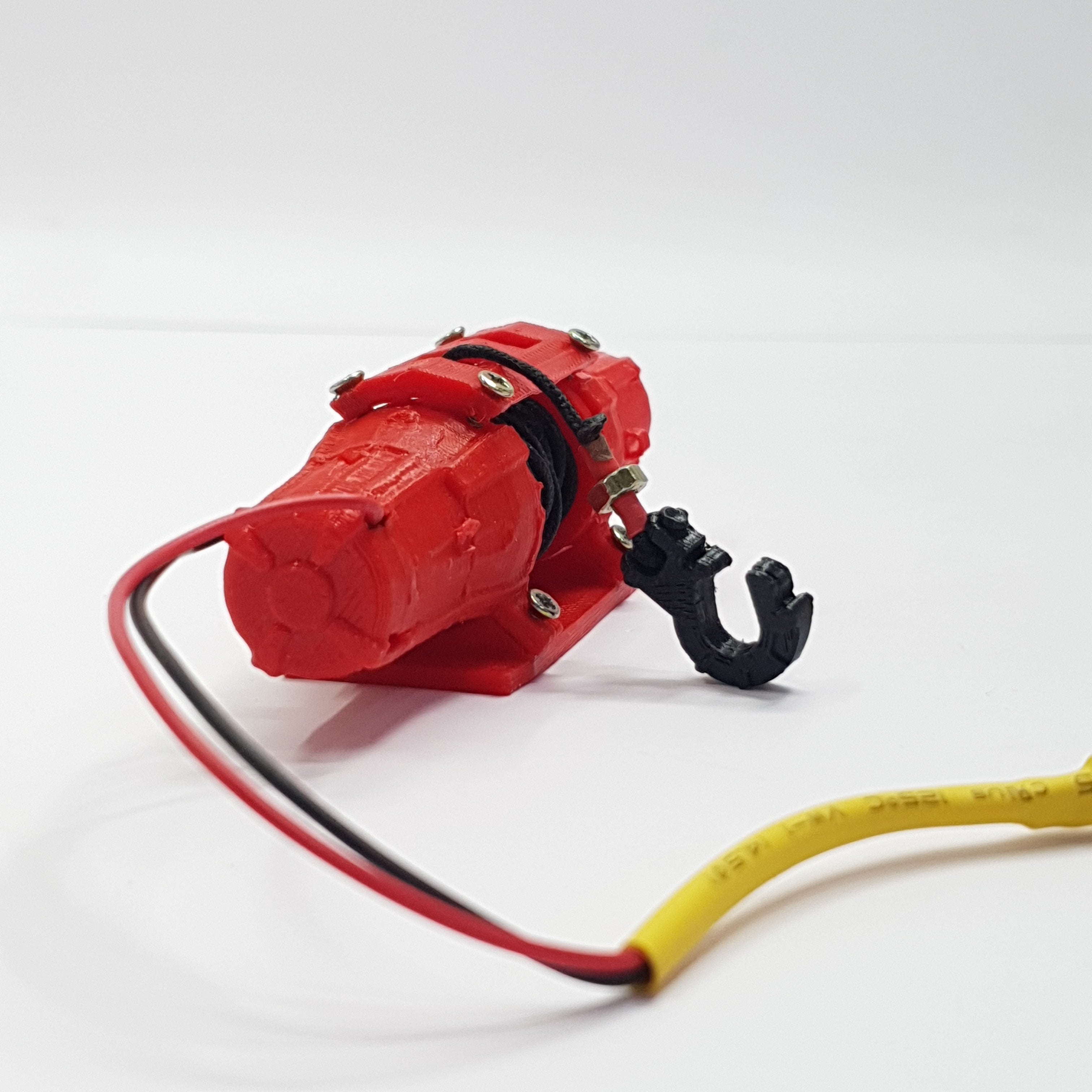 SCALE MINIATURE ACCESSORIES 1:10 SCALE FUNCTIONAL RC WINCH HEAVY DUTY MINI WINCH