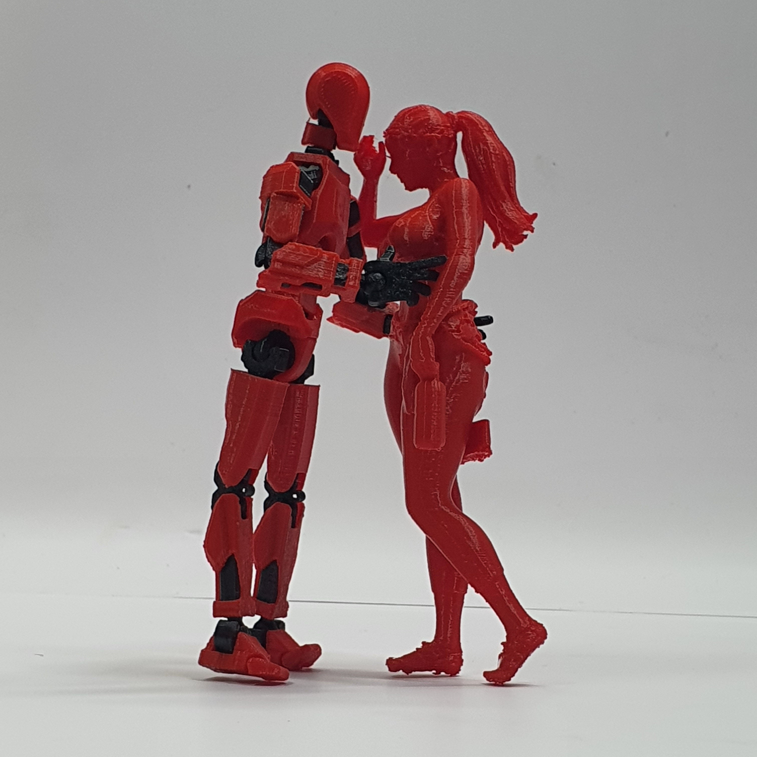SCALE MINIATURE ACCESSORIES ARTICULATED ACTION TRAINING DUMMY - 3D POSEABLE FIGUURE