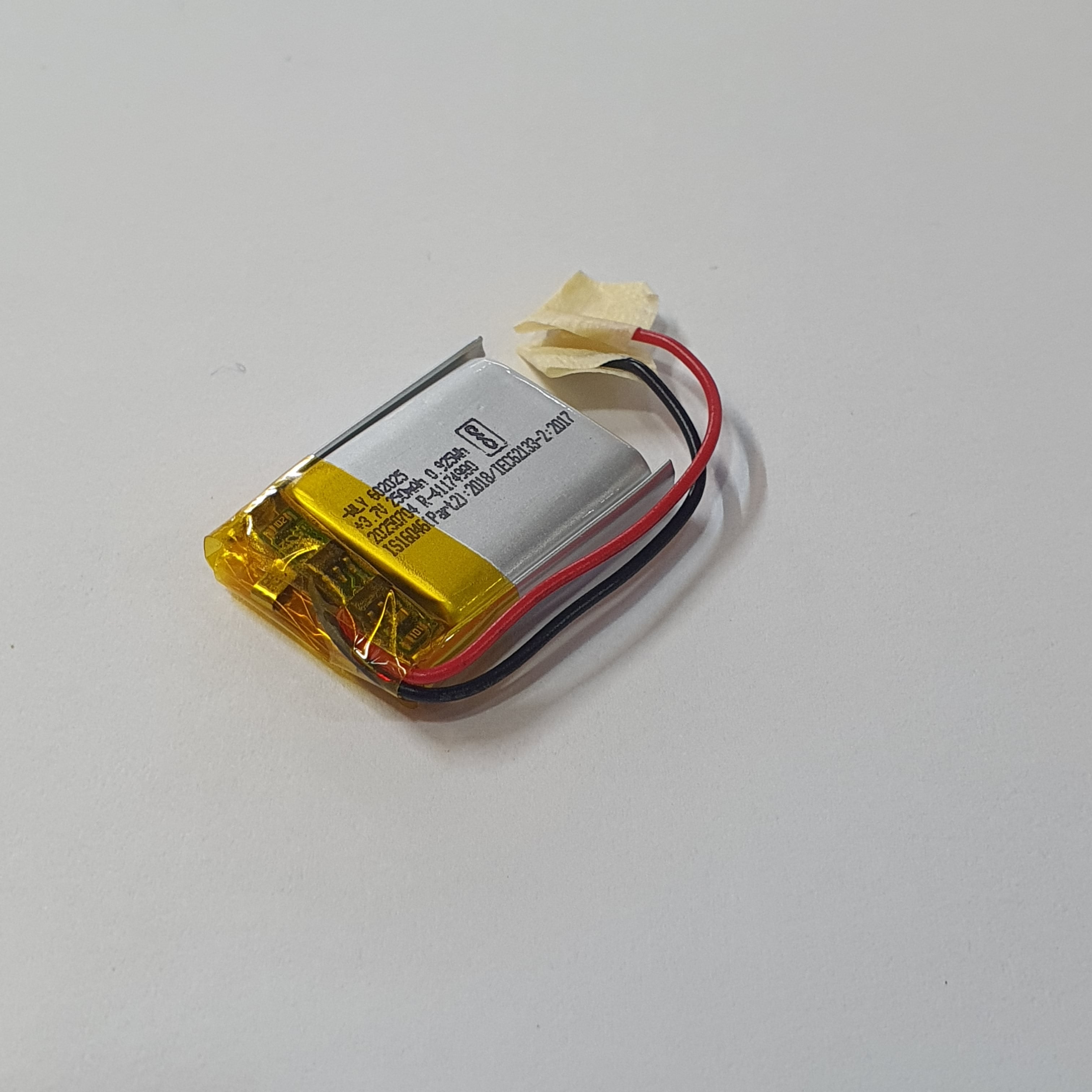 Lipo 3.7V 250Mah Battery