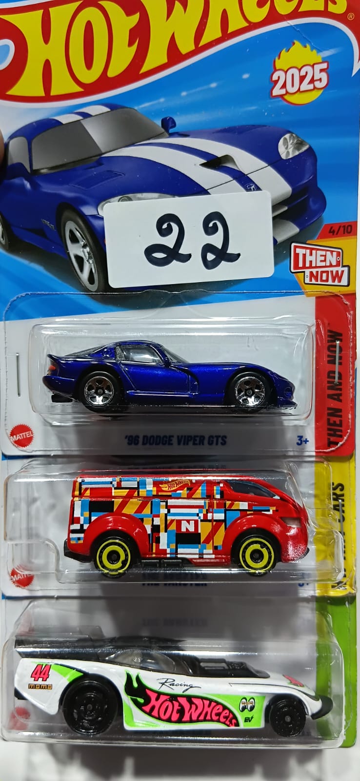 HOT WHEELS CASE-J MAINLINE (PACK OF 3) DIECAST