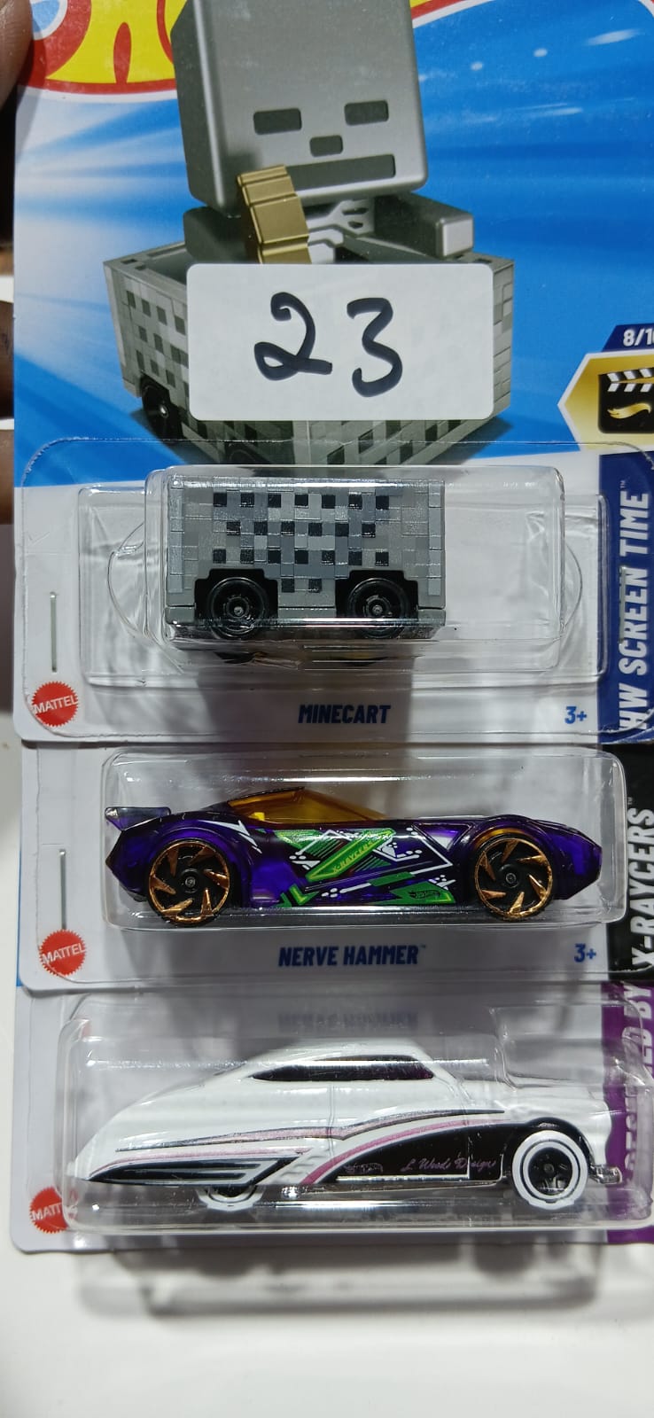 HOT WHEELS CASE-H MAINLINE (PACK OF 3) DIECAST