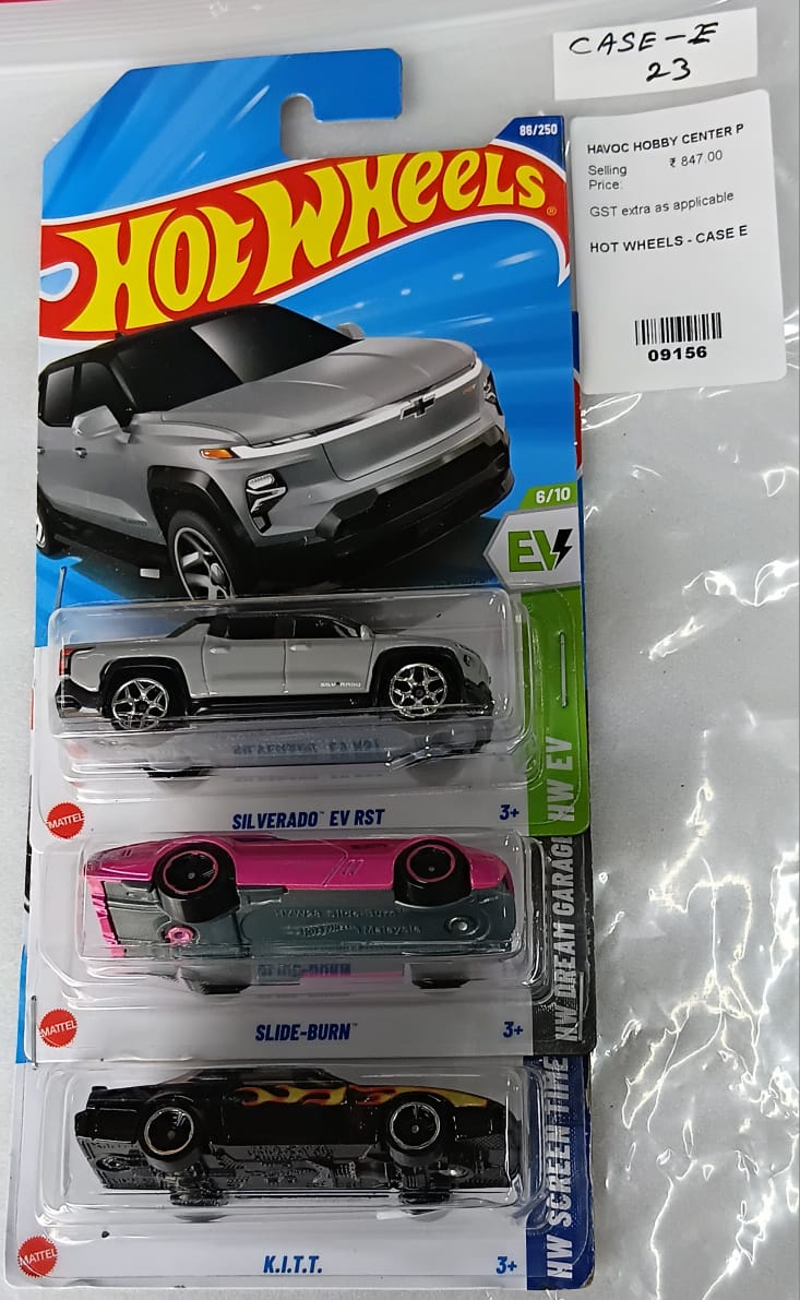 HOT WHEELS - CASE E (2025) - BASIC CAR ASSORTED (PACK OF 3 )-DIECAST