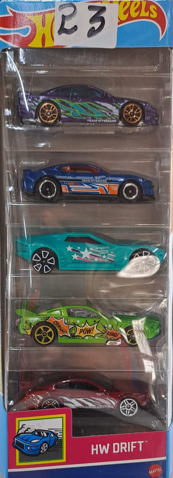 HOT WHEELS GIFT SET(PACK OF 5)