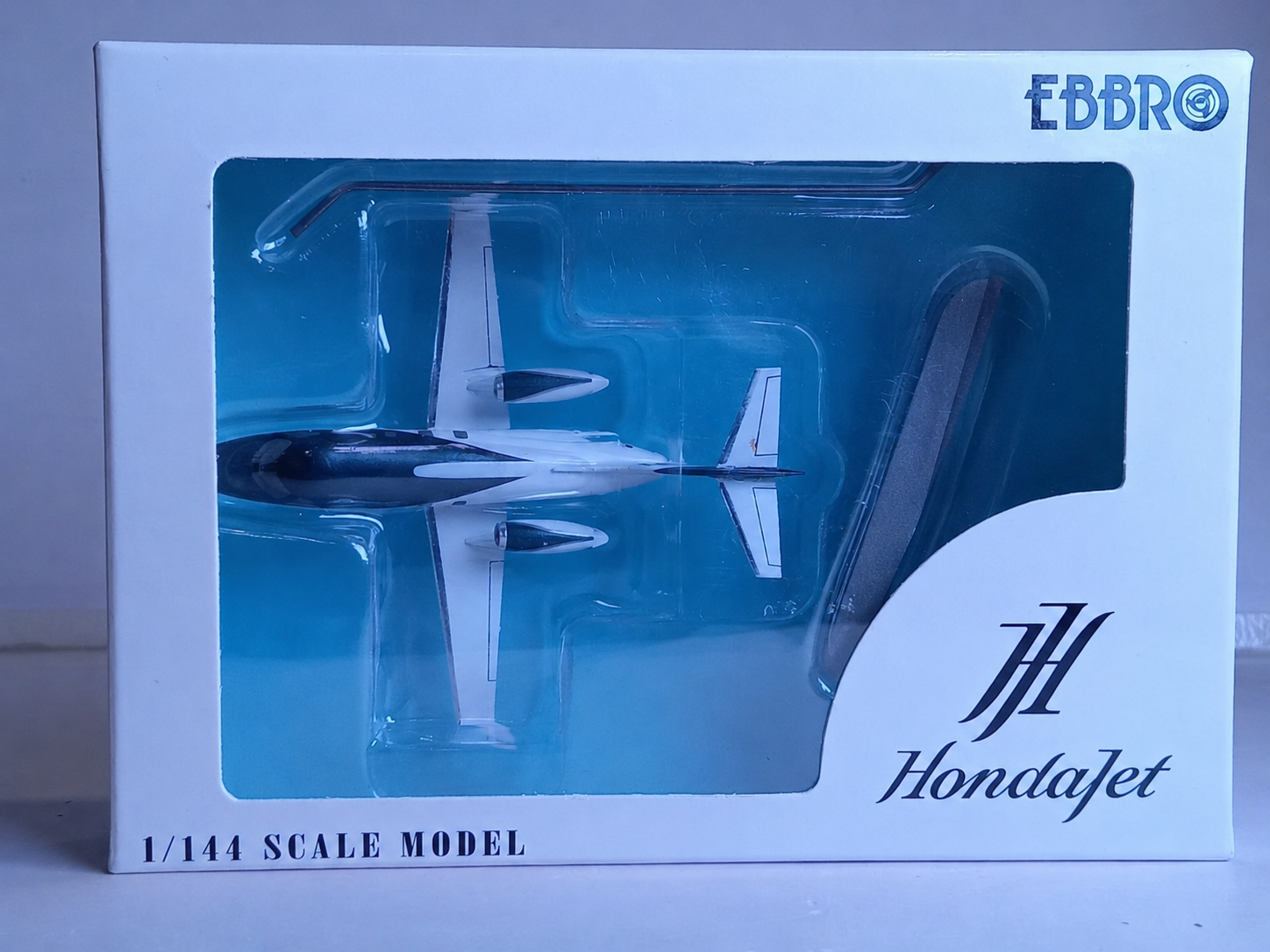HONDAJET 1/144 SCALE METAL DIECAST PLANE BLACK AND WHITE