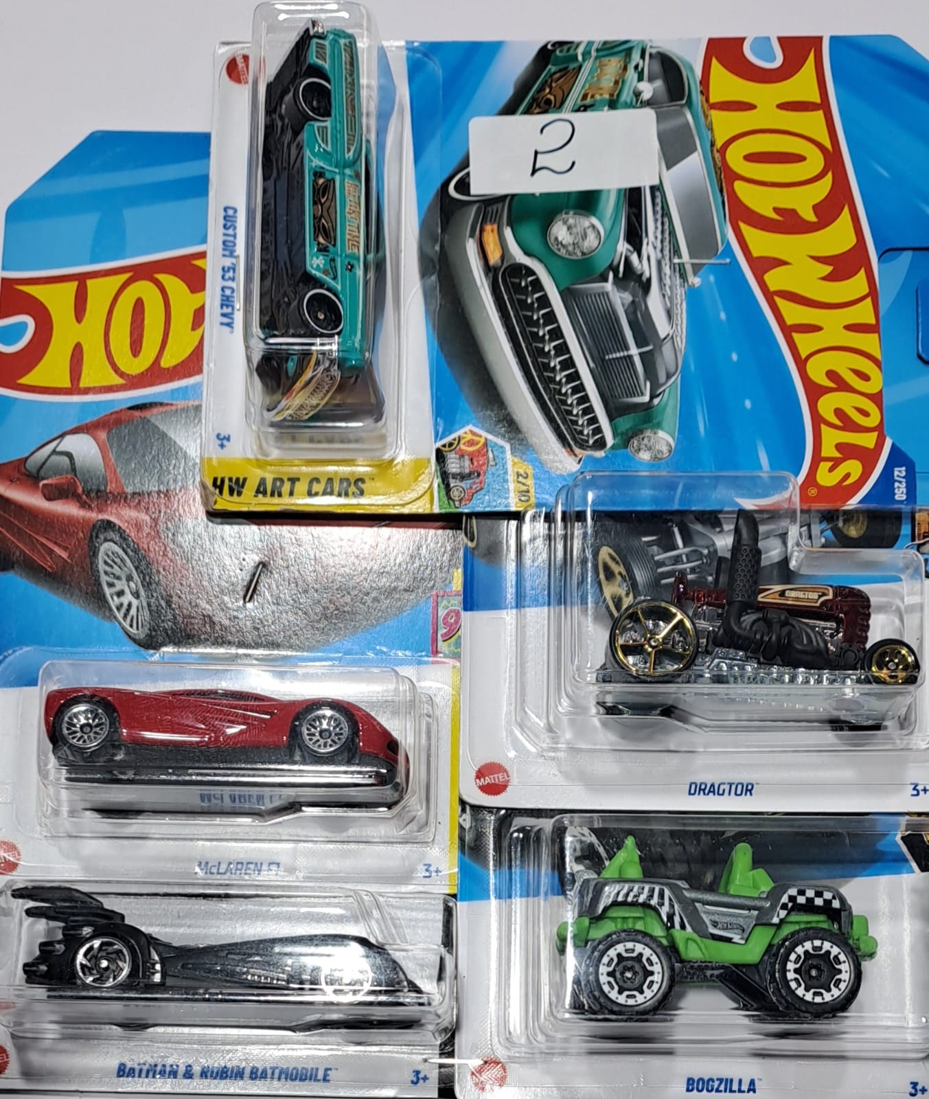 HOT WHEELS CARS (PACK OF 5 NOS)