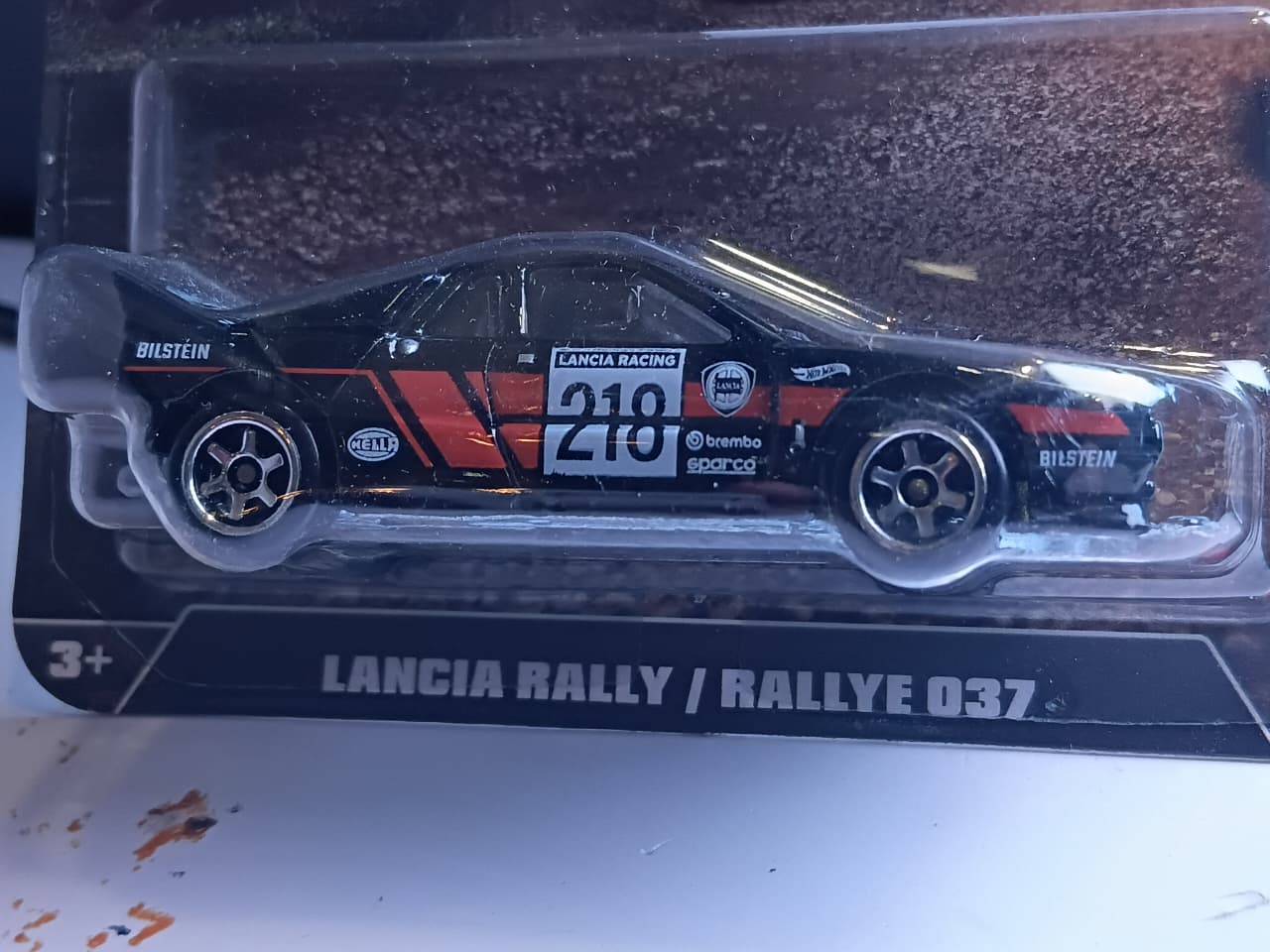 HOTWHEELS SILVER SERIES LANCIA RALLYE / RALLYE 037  BLACK
