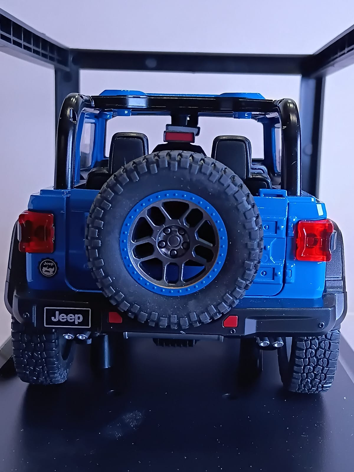 1:18 ALLOY CAR K1-13-A RECON JEEP RUBICON DIE-CAST MODEL SKY BLUE